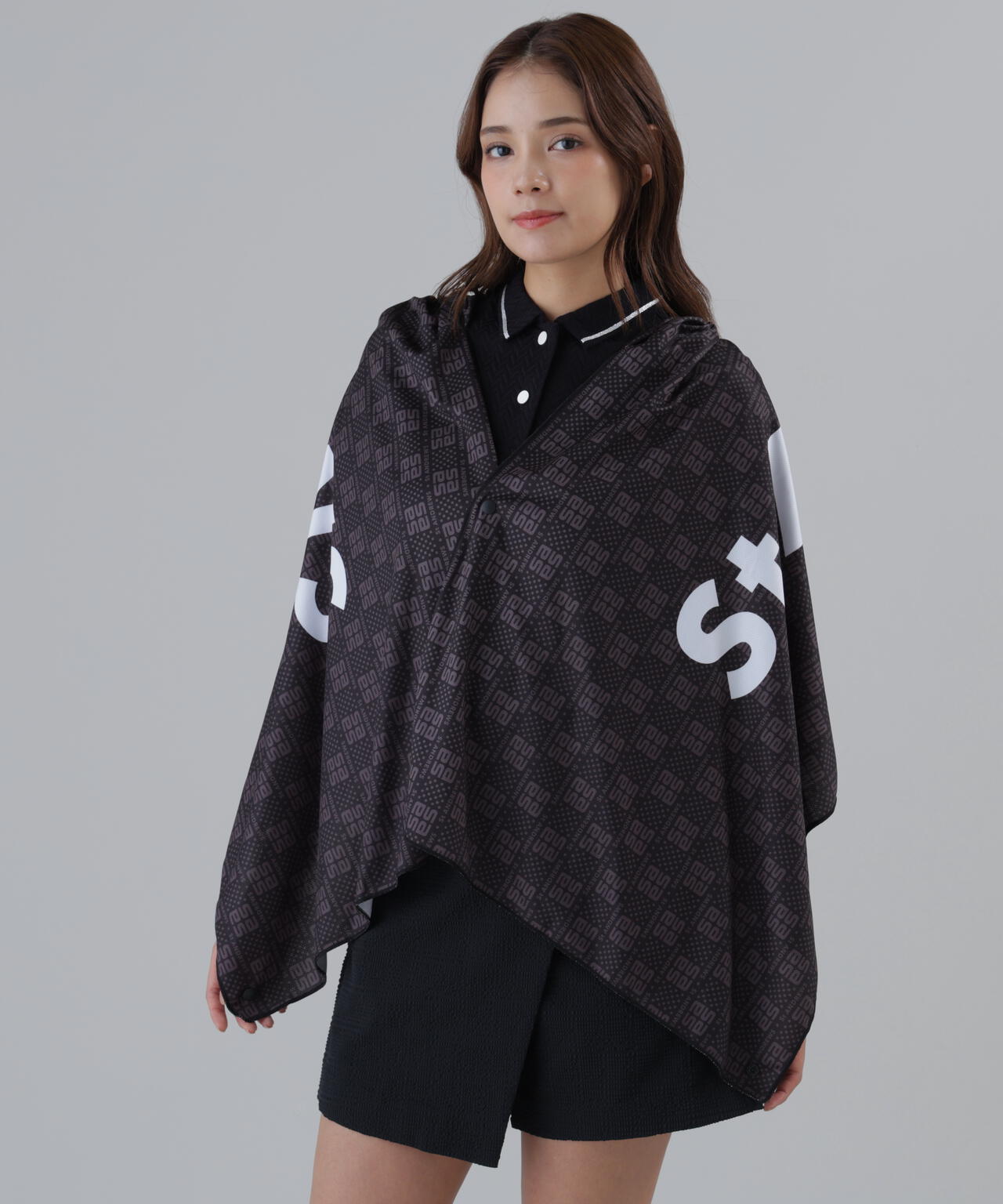 【接触冷感】【UVカット】クールタオルフーディー (UNISEX)