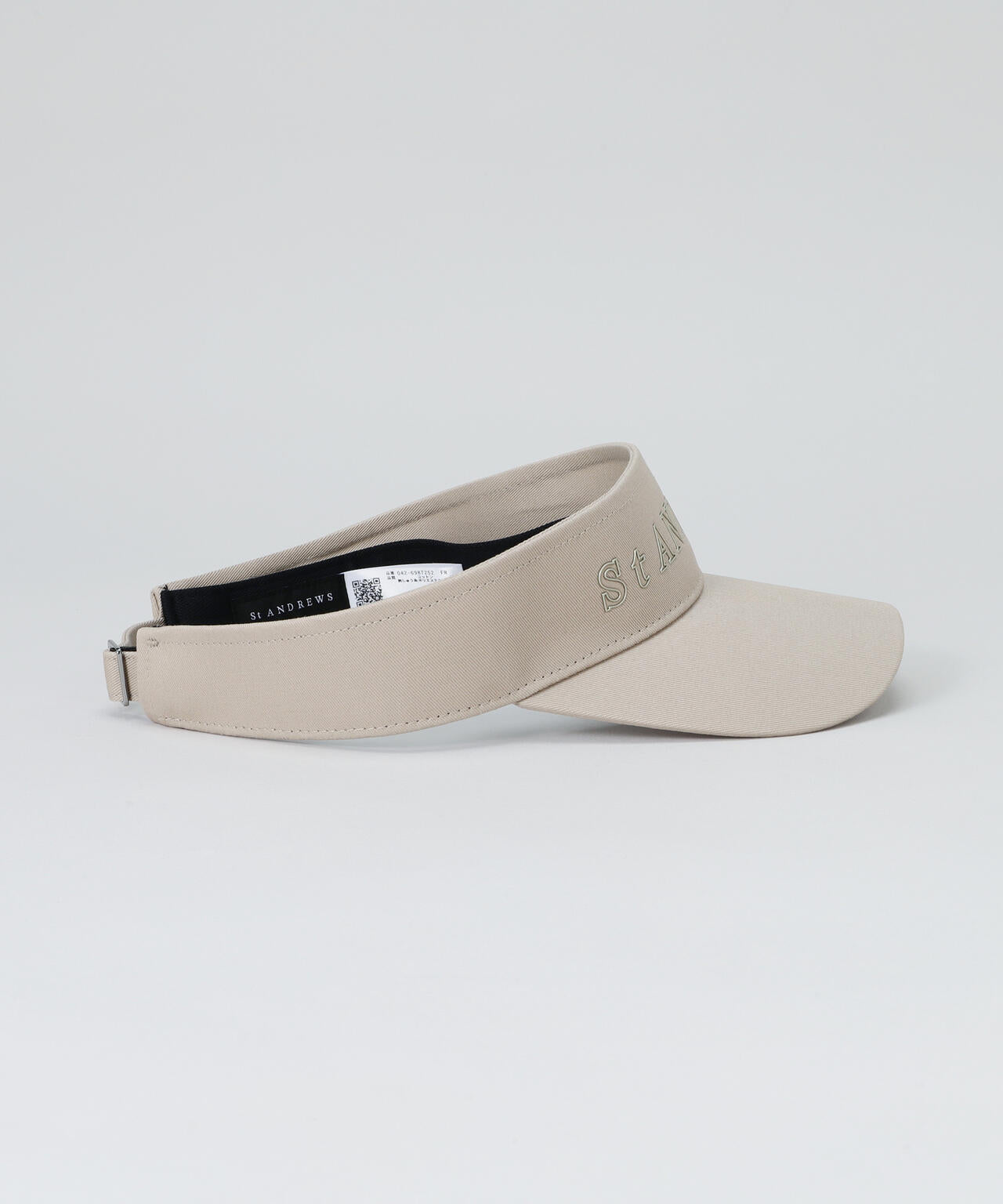 ツイルロゴバイザー (UNISEX)