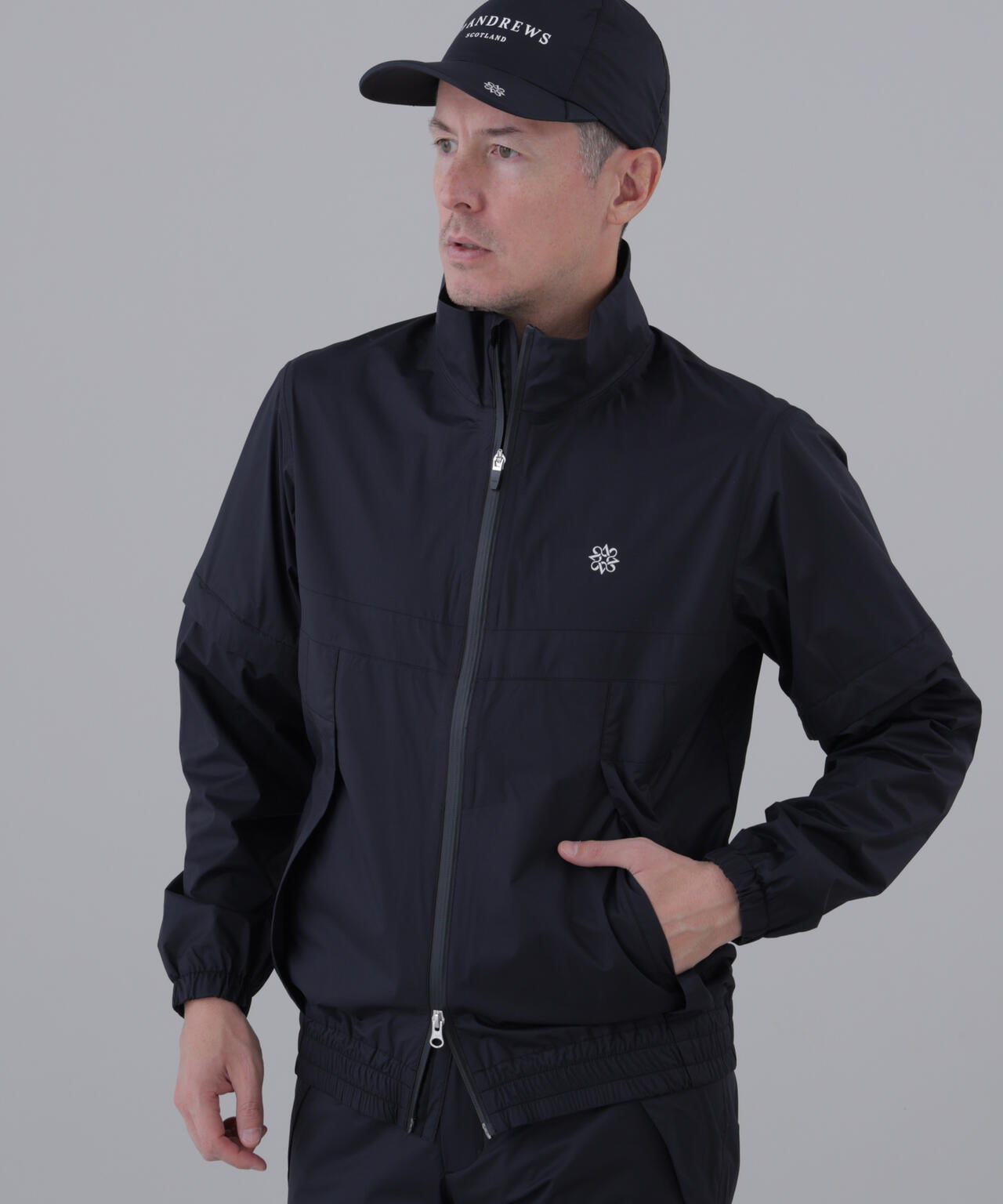 CRAFTEVOリップストップレインブルゾン (MENS)