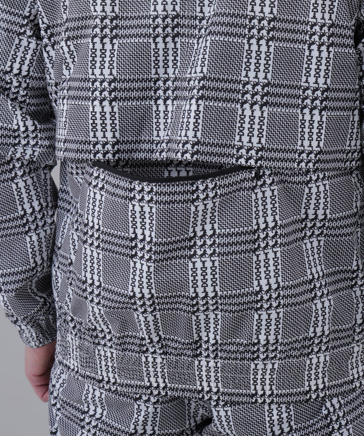 ホースビットチェックレインブルゾン (MENS)
