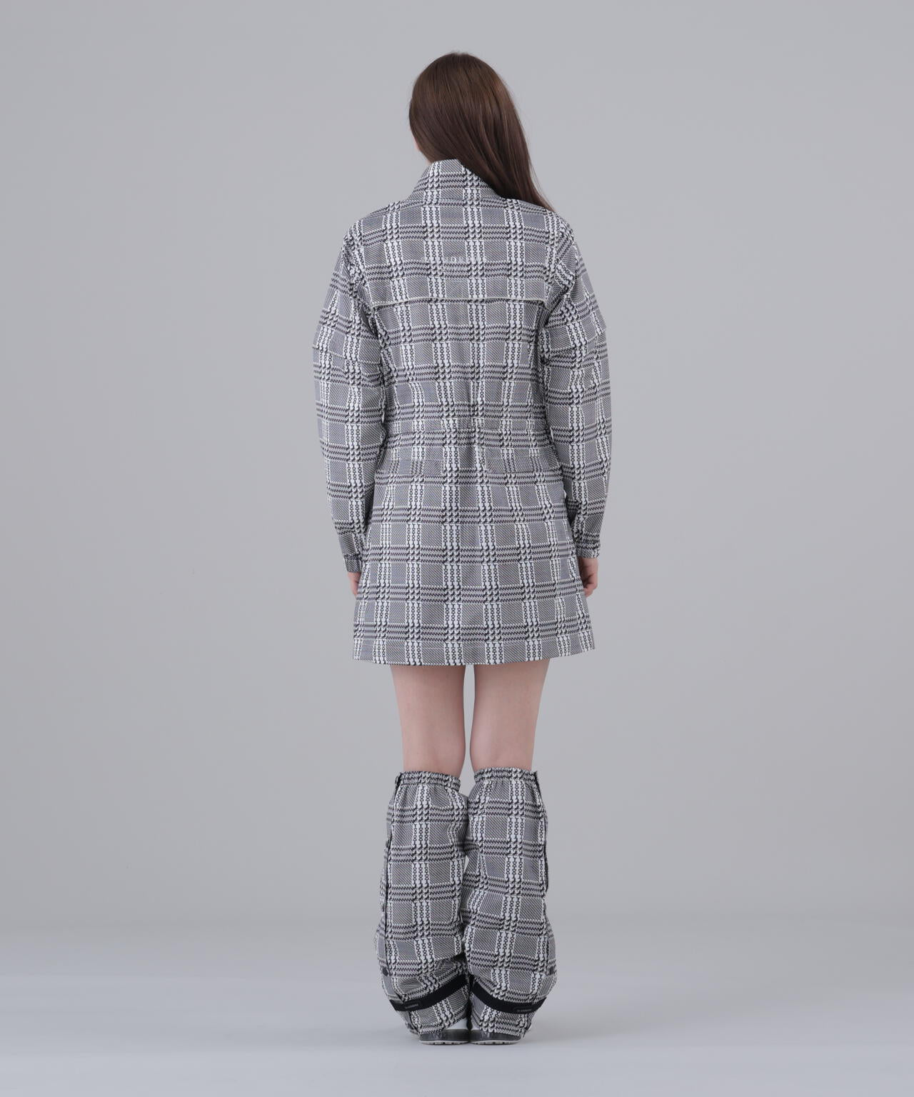 ホースビットチェックレインワンピース (LADIES)