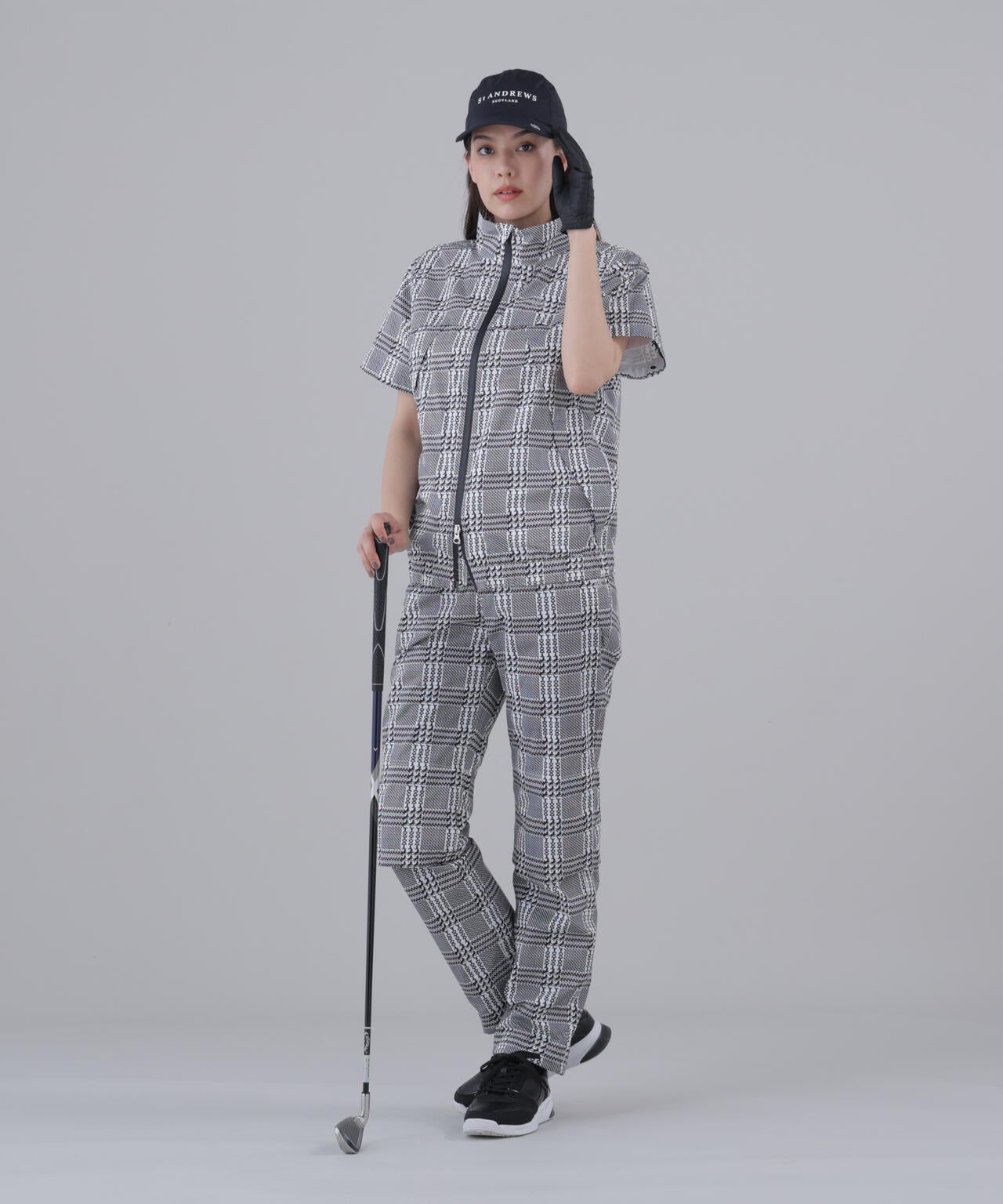 ホースビットチェックレインパンツ (LADIES)