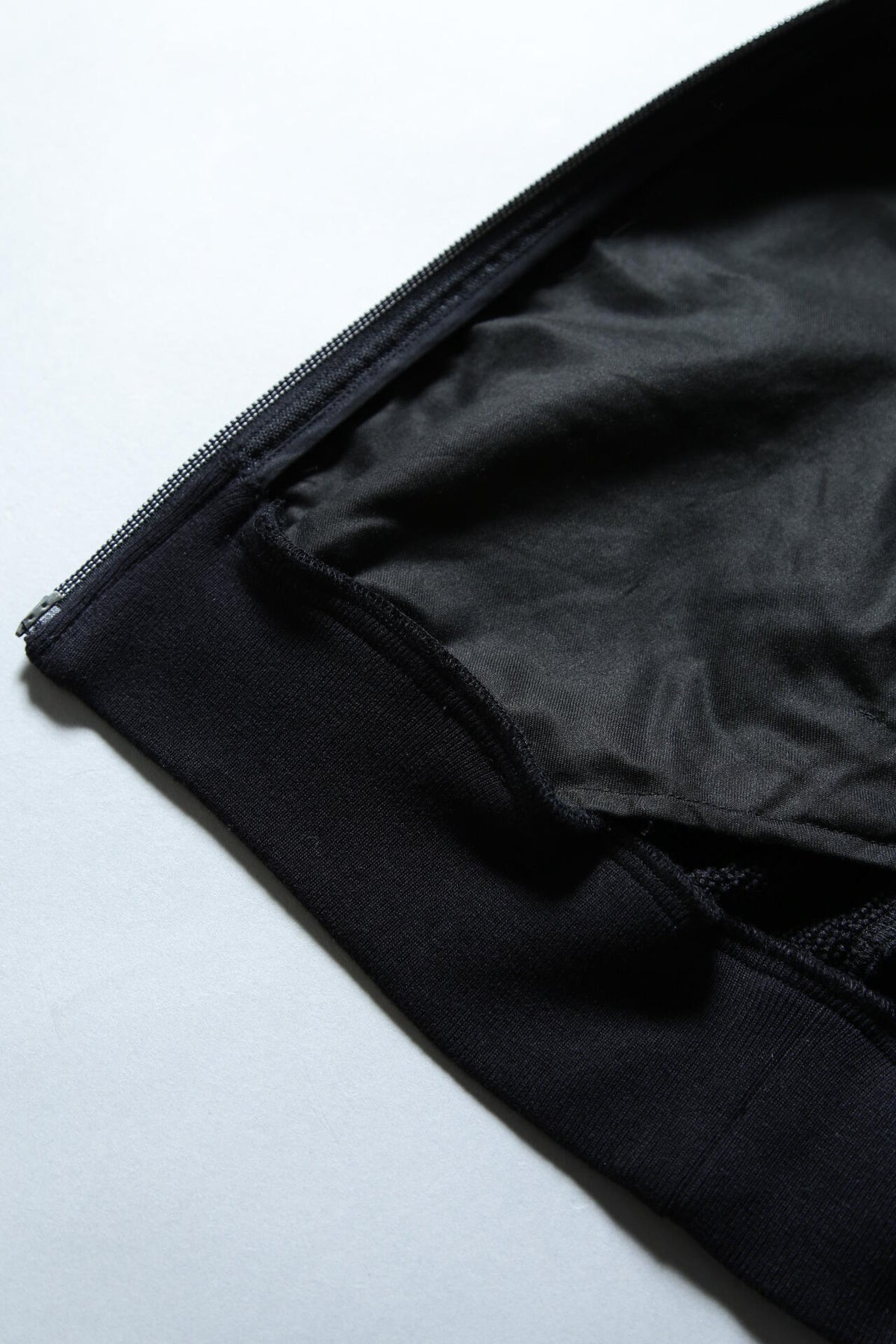 BK/千鳥柄ジップブルゾン