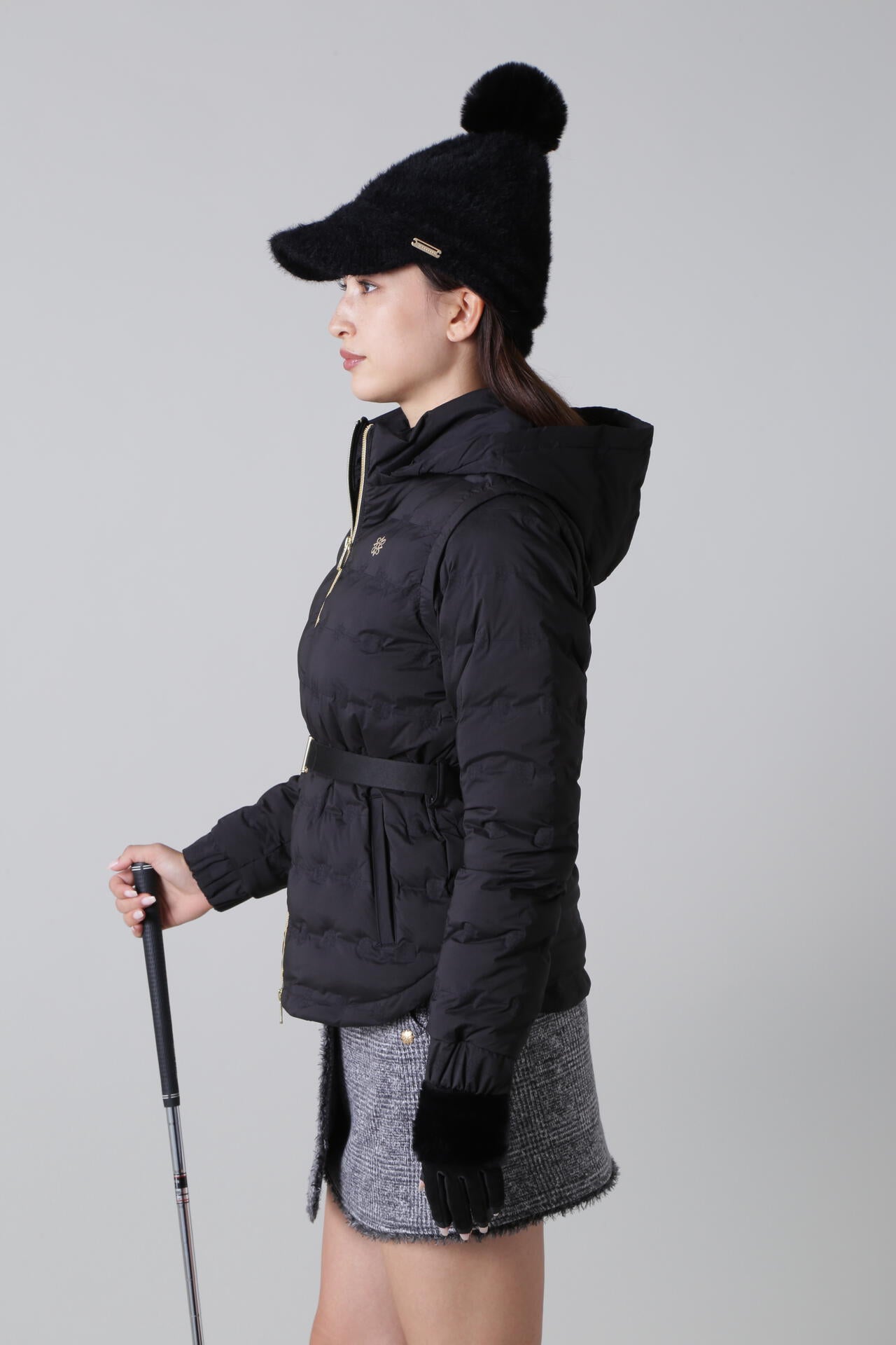 ケルトジャガード中綿ブルゾン (WOMENS)