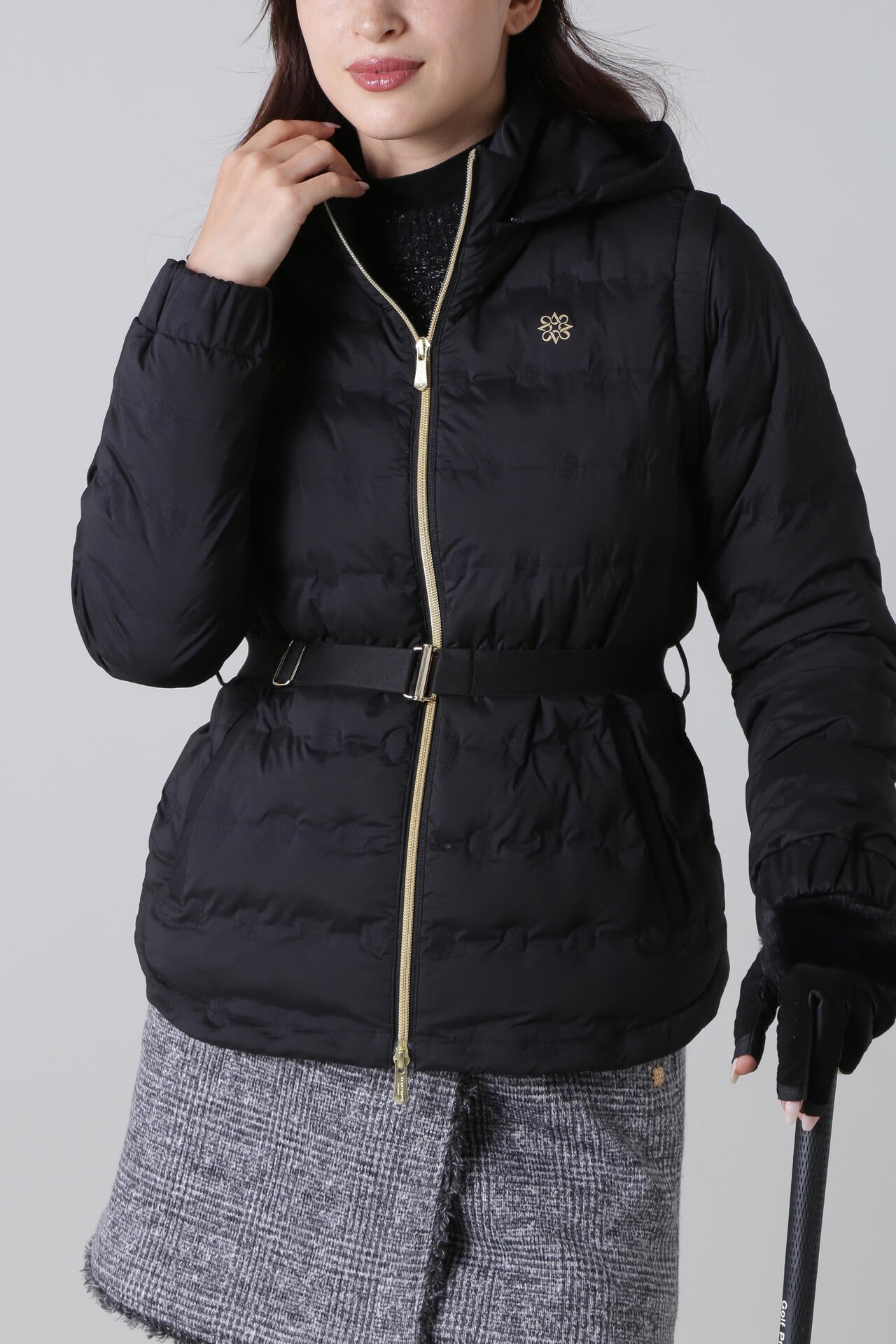 ケルトジャガード中綿ブルゾン (WOMENS)