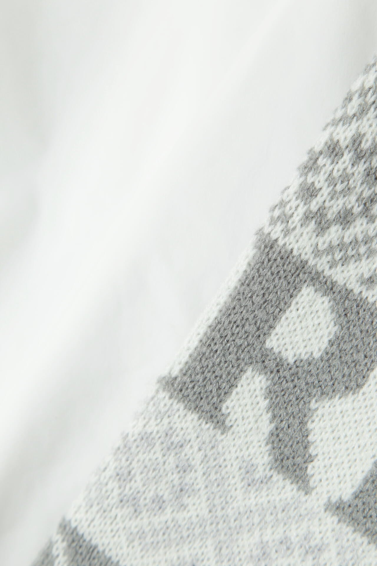 中綿袖ニットブルゾン (WOMENS)
