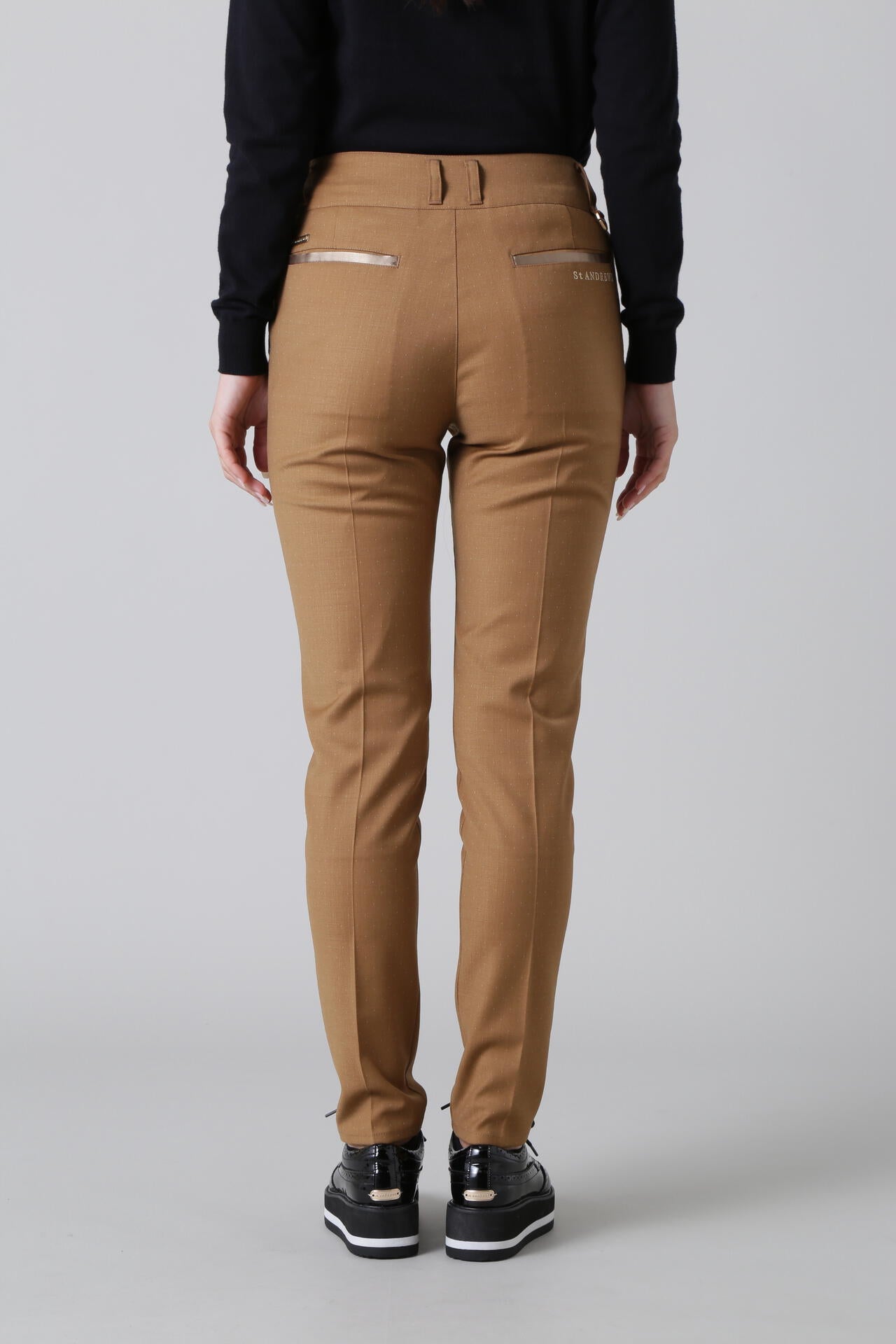 ドットストレッチパンツ (WOMENS)