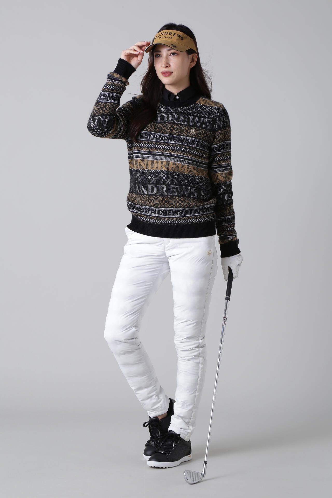 ケルトジャガード中綿パンツ (WOMENS)