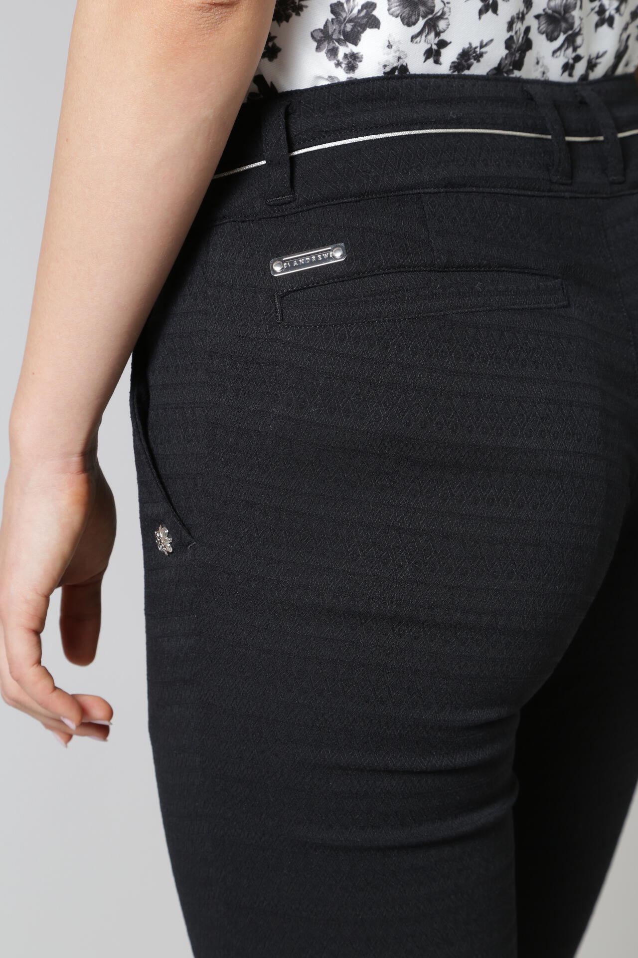 リンクスジャガード ストレッチパンツ (WOMENS)