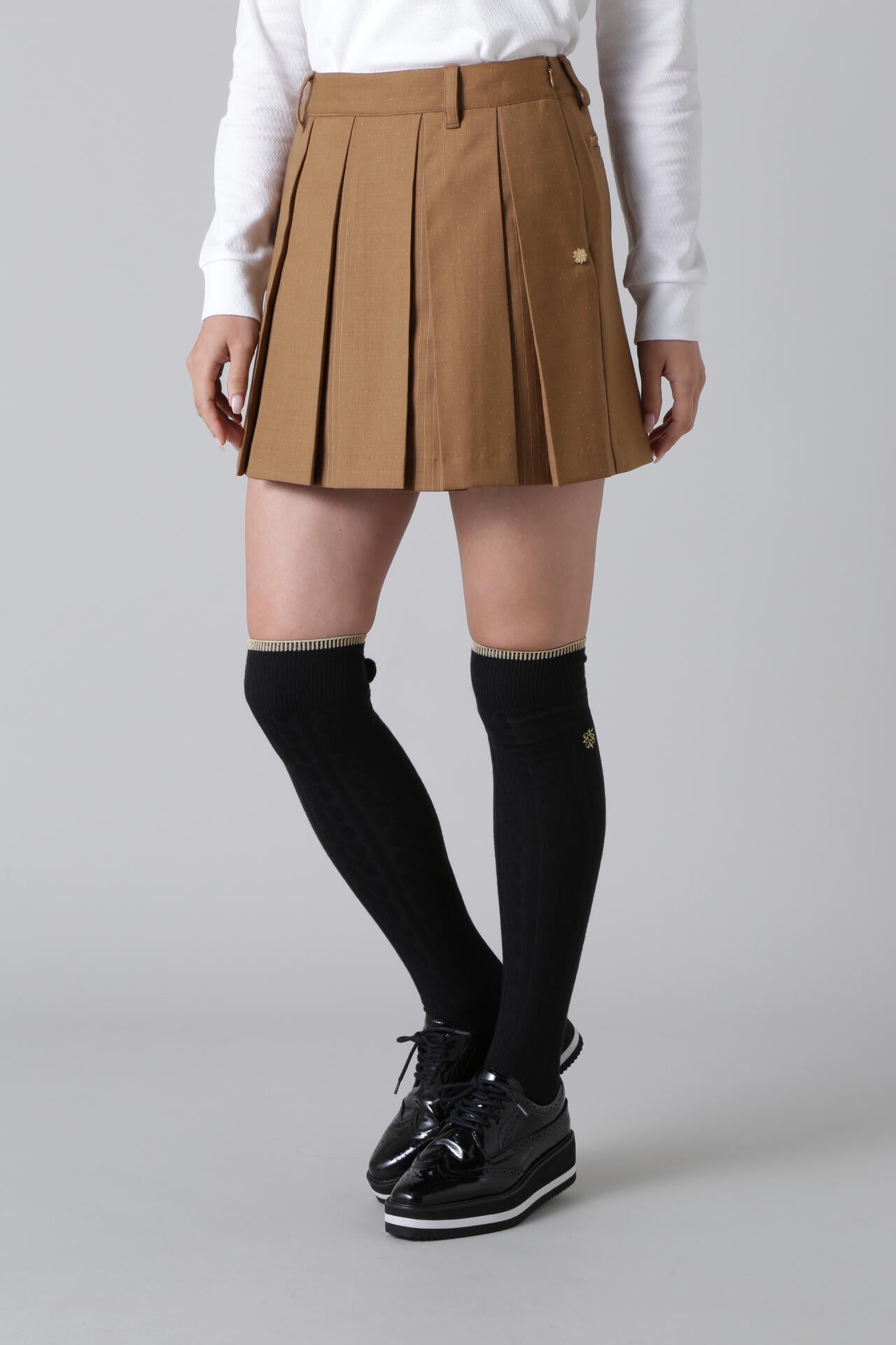 ドットストレッチスカート (WOMENS)