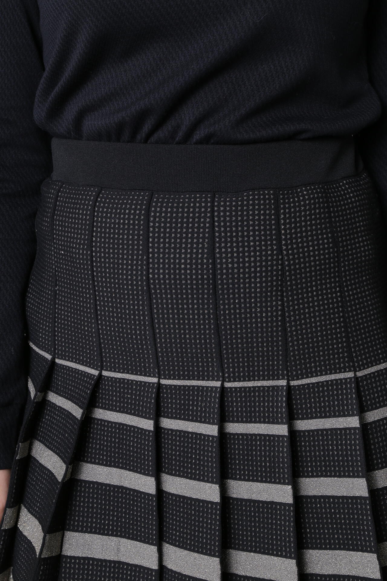 ジャガードニットスカート (WOMENS)