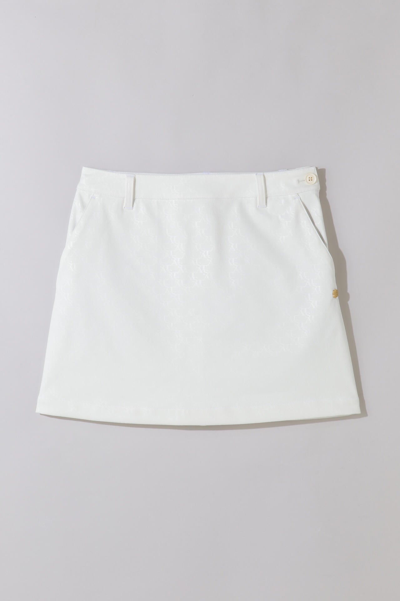 ロゴエンボス ボンディングスカート (WOMENS)