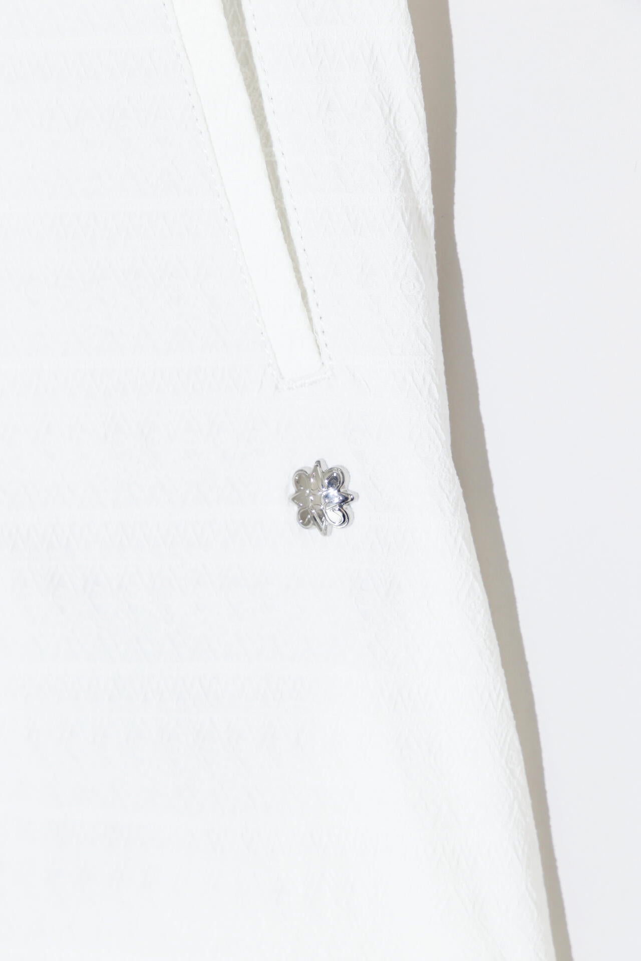 リンクスジャガード ストレッチ プリーツスカート (WOMENS)
