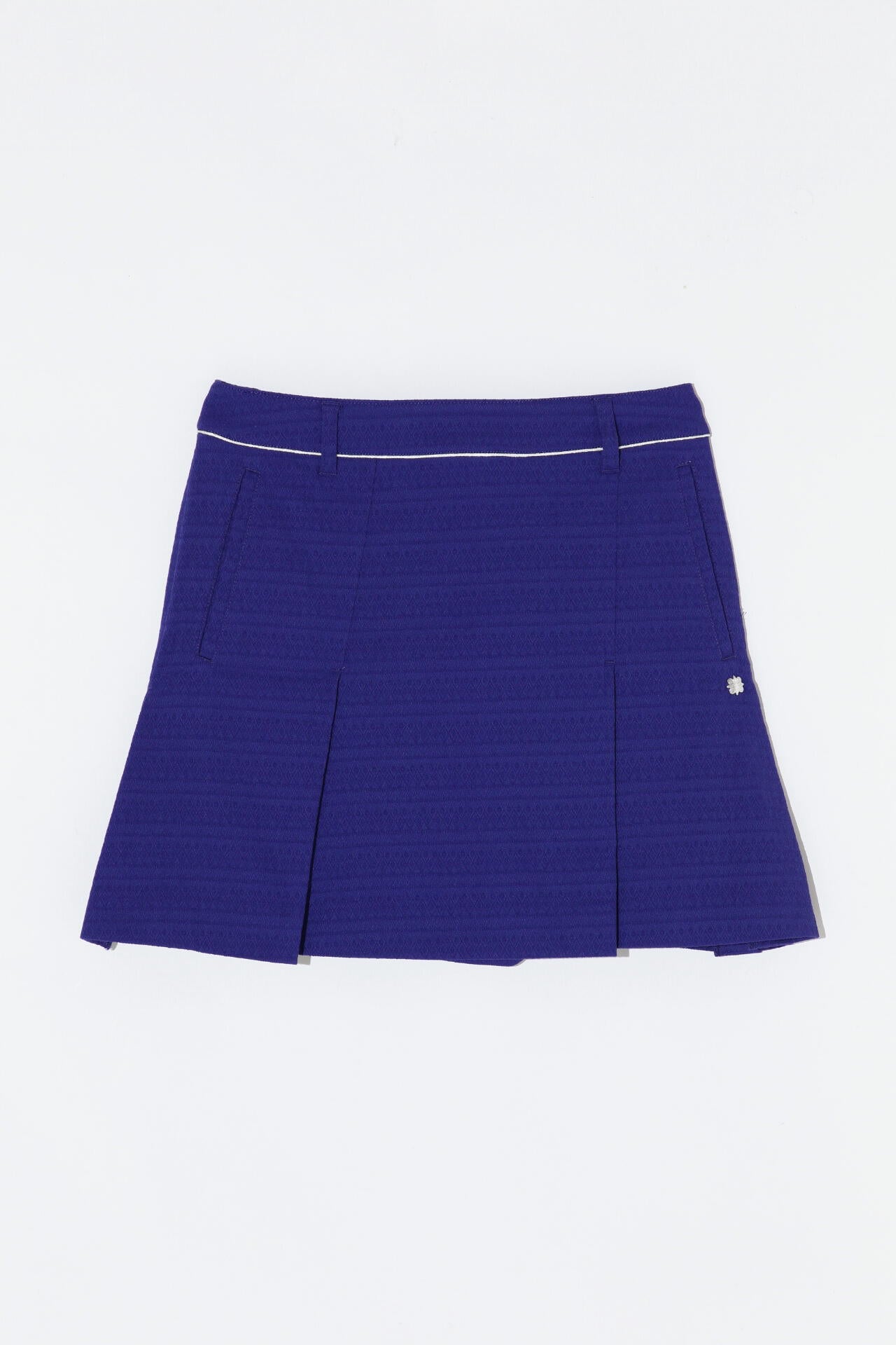 リンクスジャガード ストレッチ プリーツスカート (WOMENS)