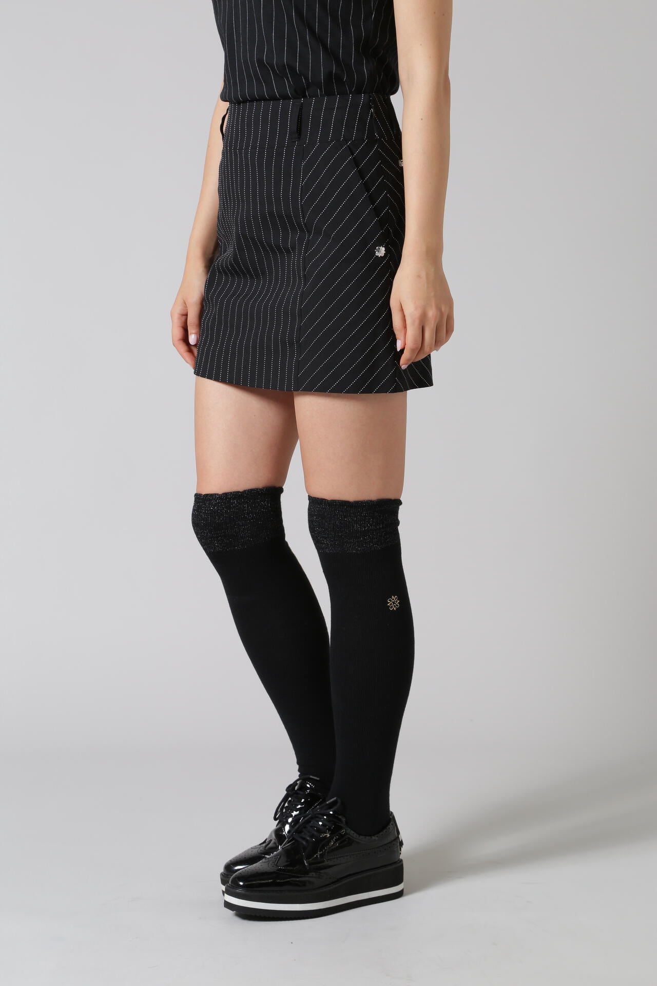 ステッチストライプスカート (WOMENS)