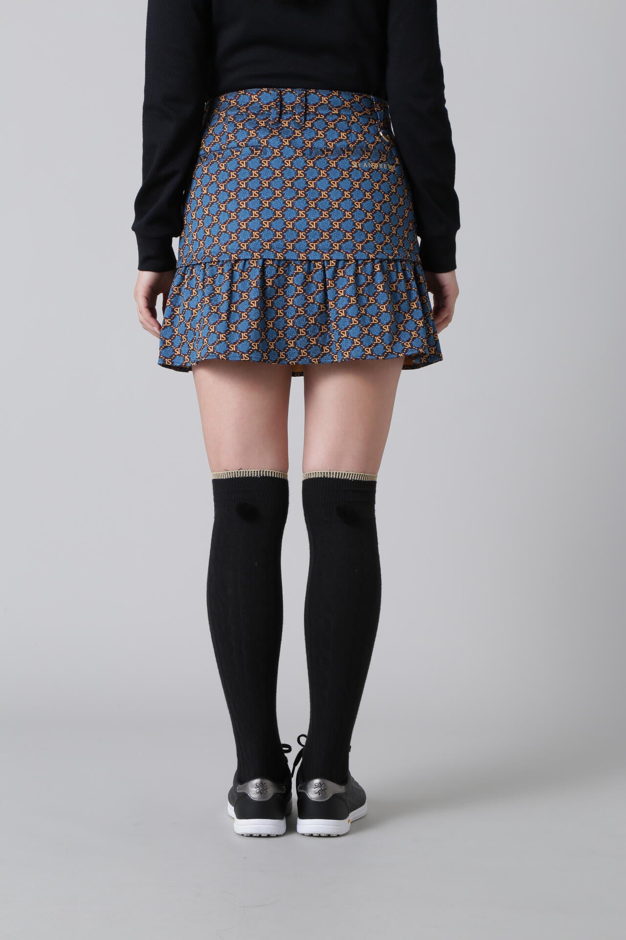 STボニースコットランドジャガードスカート (WOMENS)