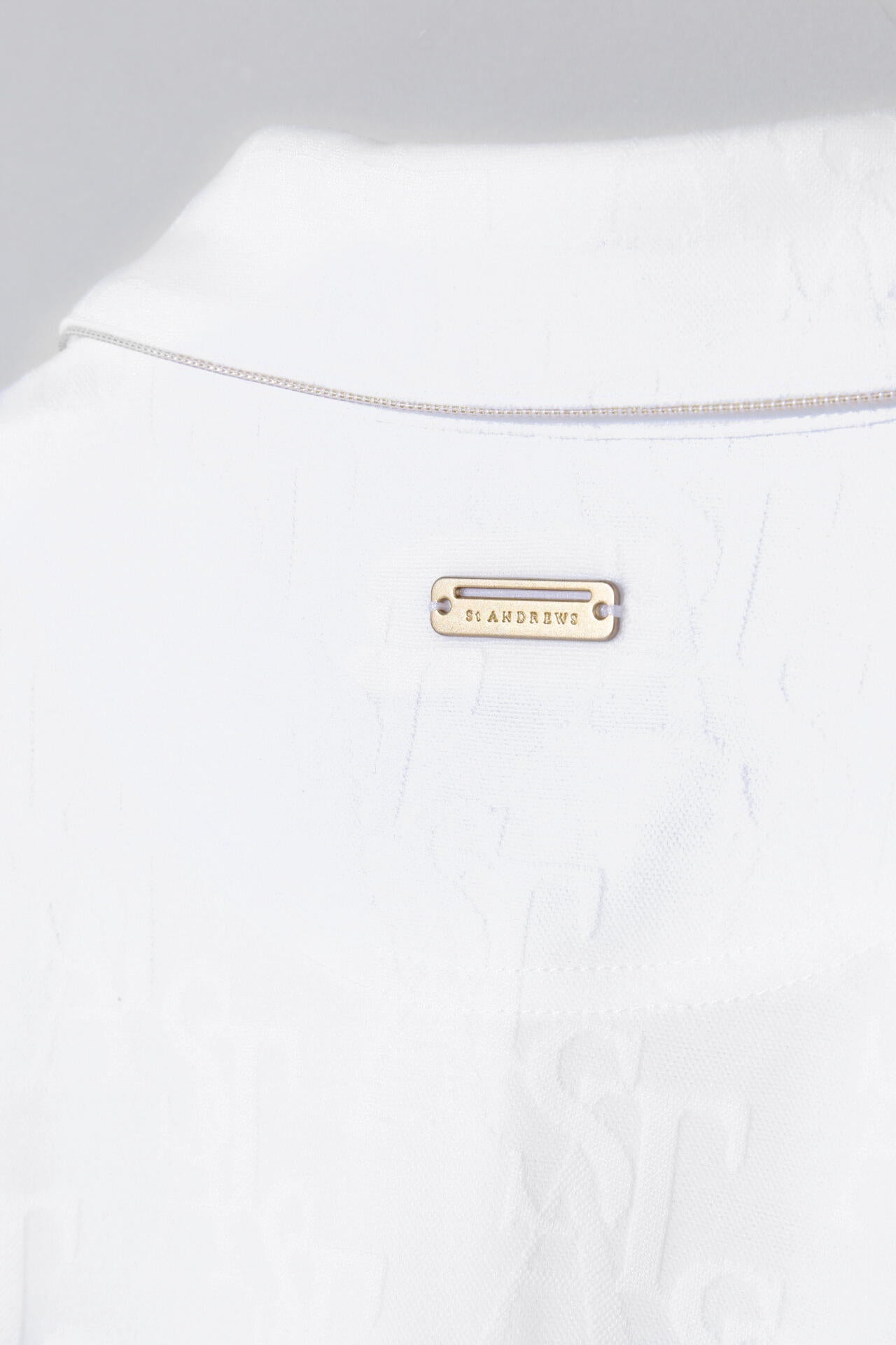 STAロゴジャガード長袖カットソーシャツ (WOMENS)
