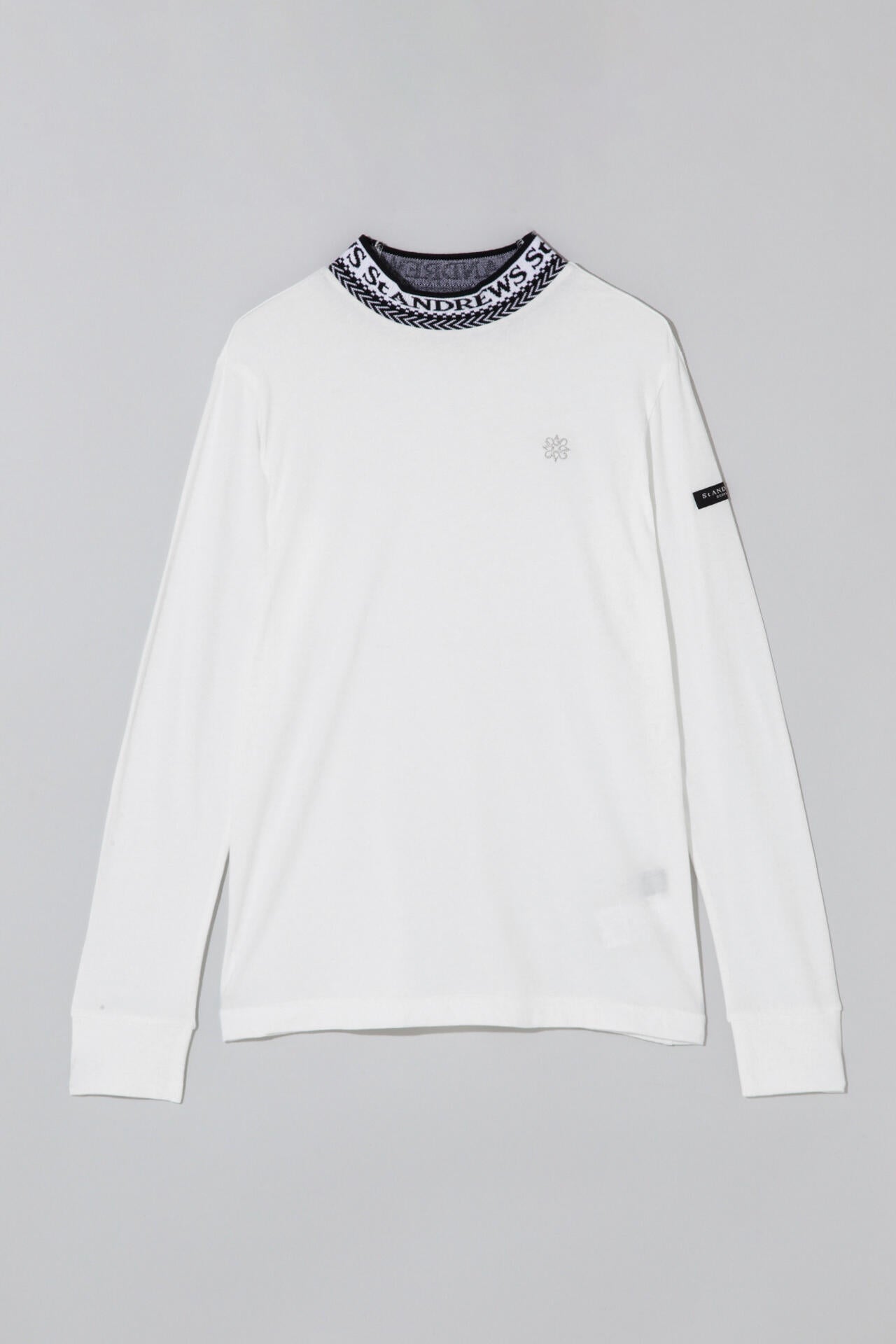 ベア天竺長袖ハイネックカットソー (WOMENS)
