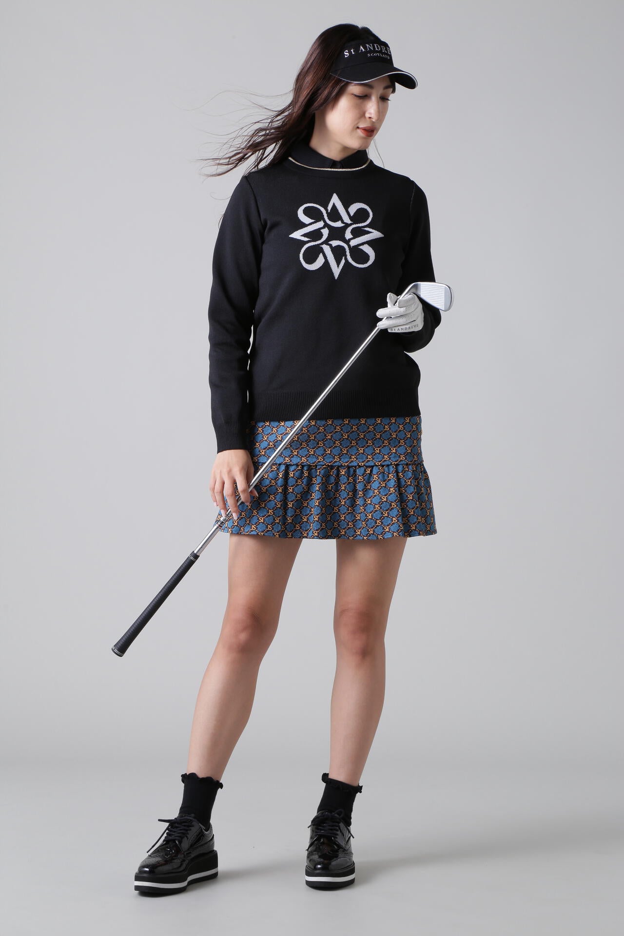 14G BIGケルト クルーネックニットプルオーバー (WOMENS)