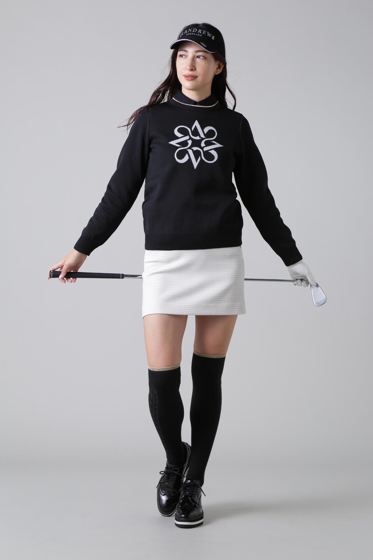 14G BIGケルト クルーネックニットプルオーバー (WOMENS)