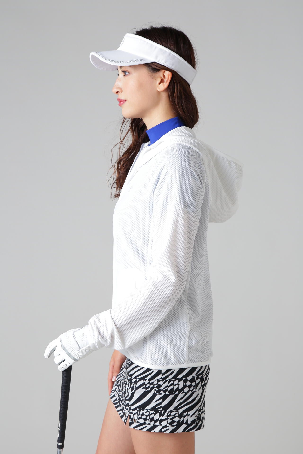 プラスリッチ ハニカムフルジップフーディ (WOMENS)