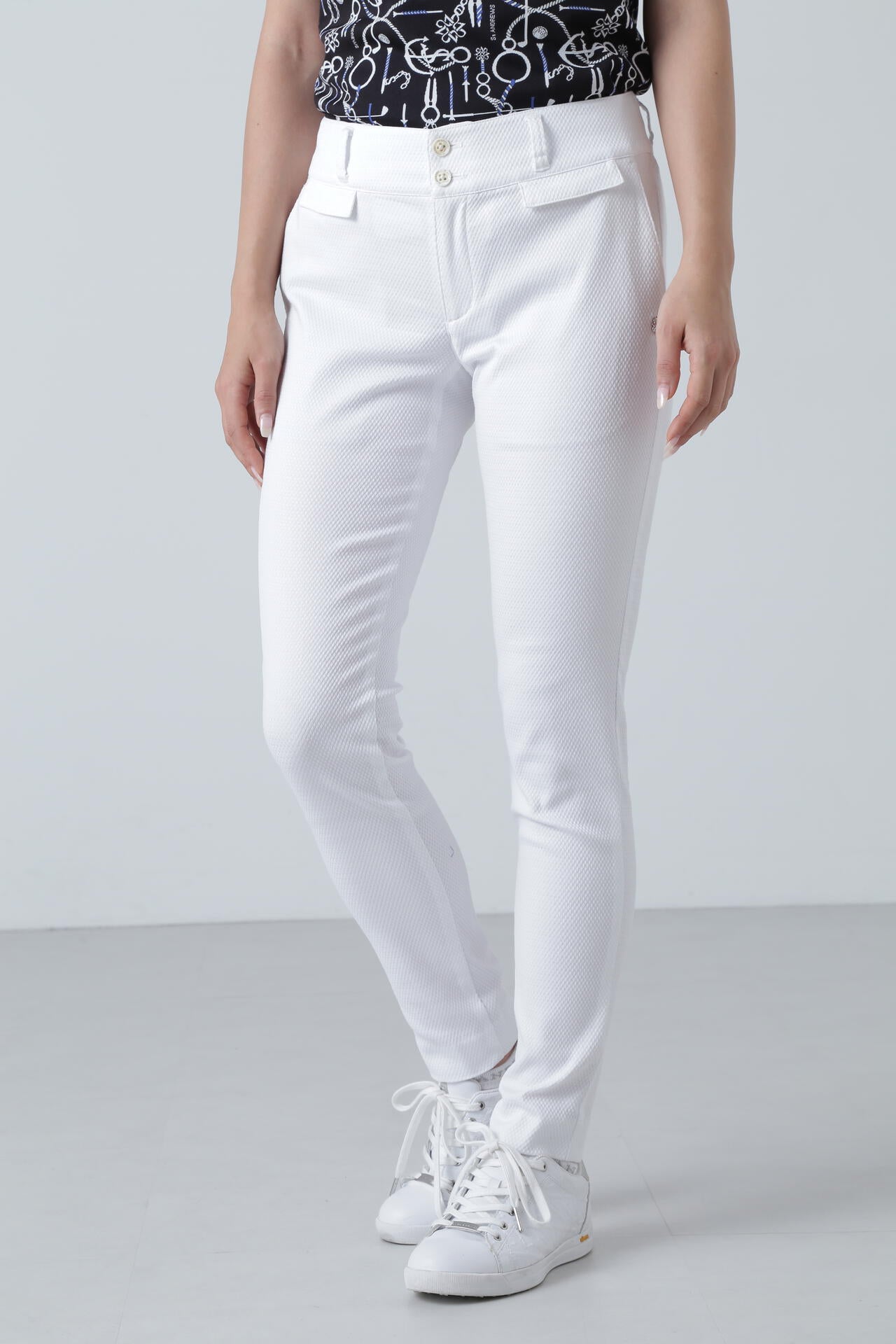 ドビーストレッチパンツ (WOMENS)