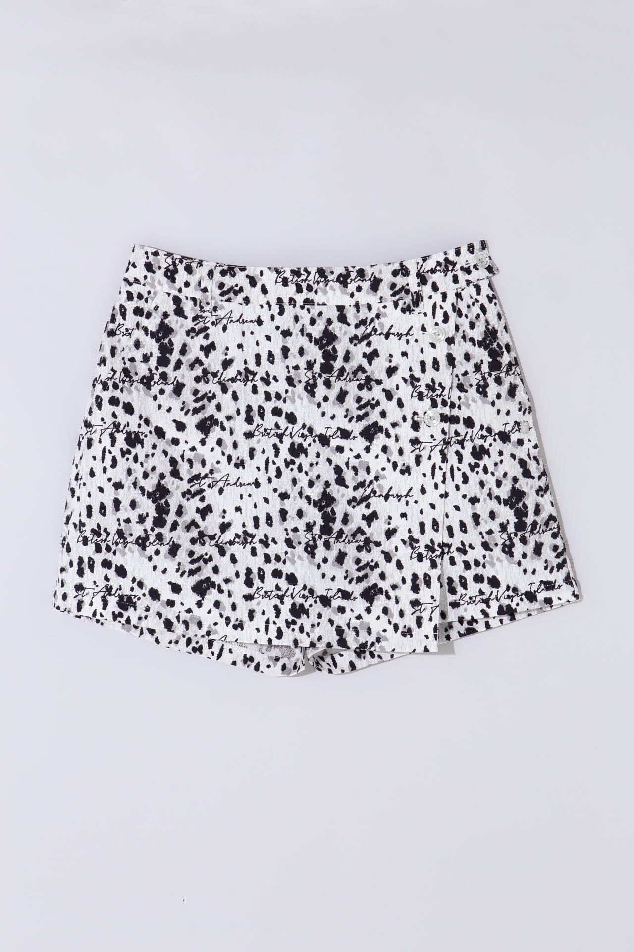 マリンシールプリントキュロットスカート (WOMENS)
