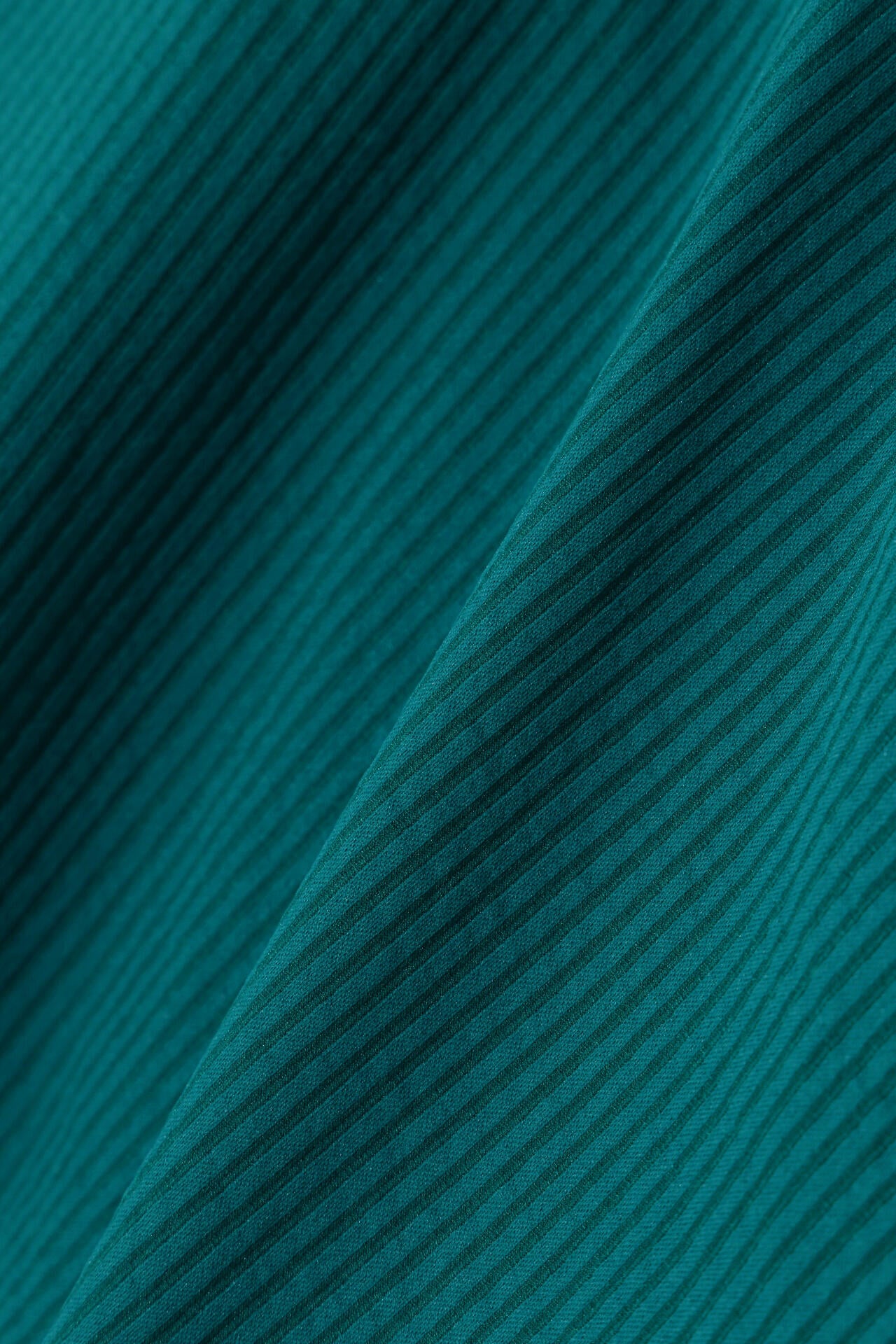 サッカーストライプ半袖シャツ (WOMENS)