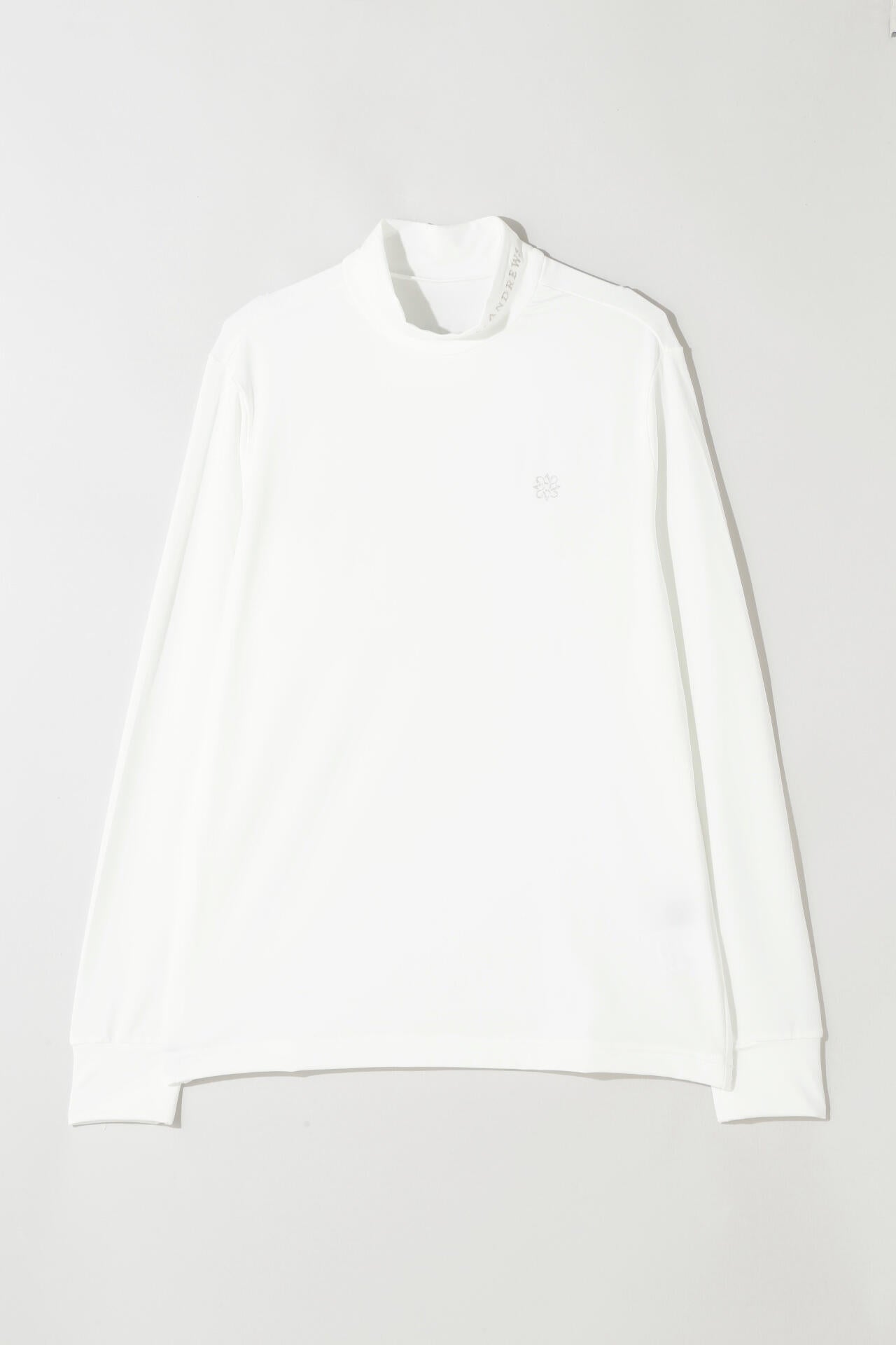 カチオンポリエステル ベア天竺 長袖ハイネック (WOMENS)