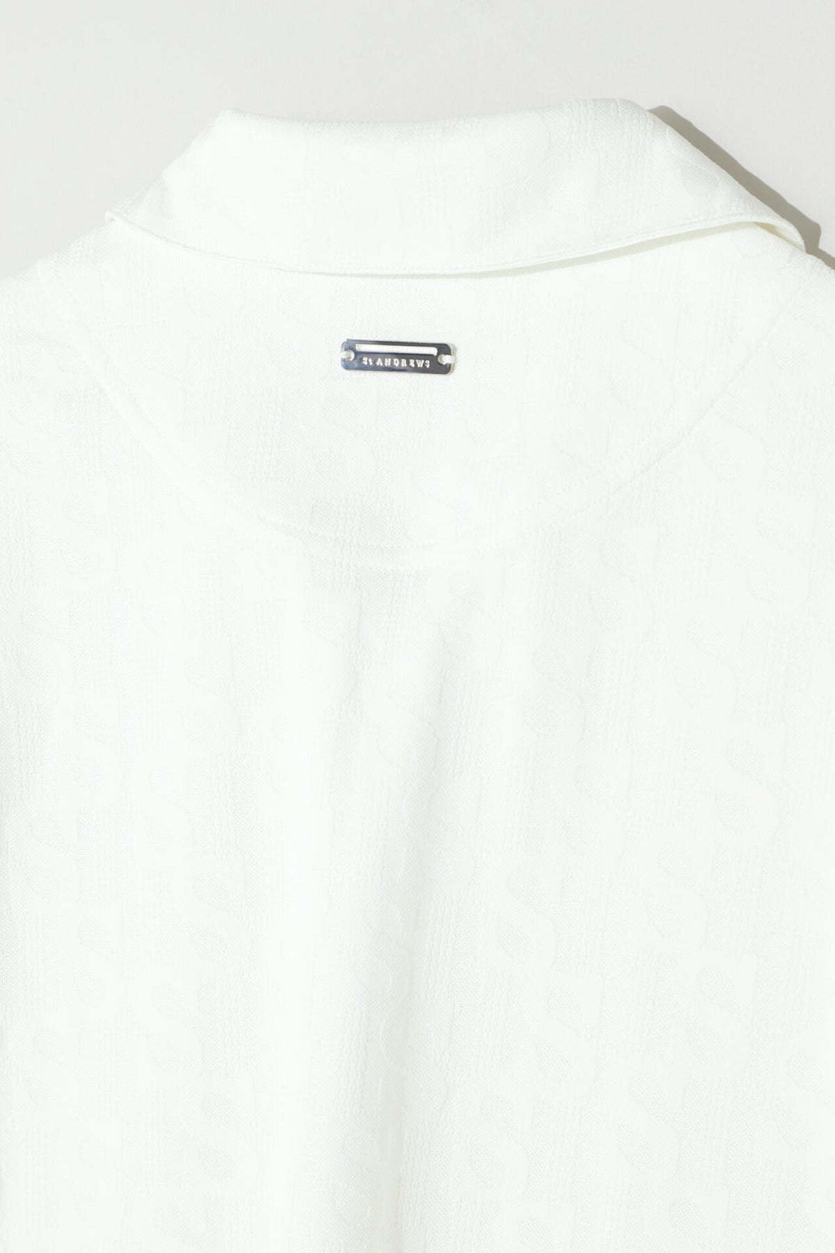 STロゴジャガード 長袖ポロシャツ (WOMENS)