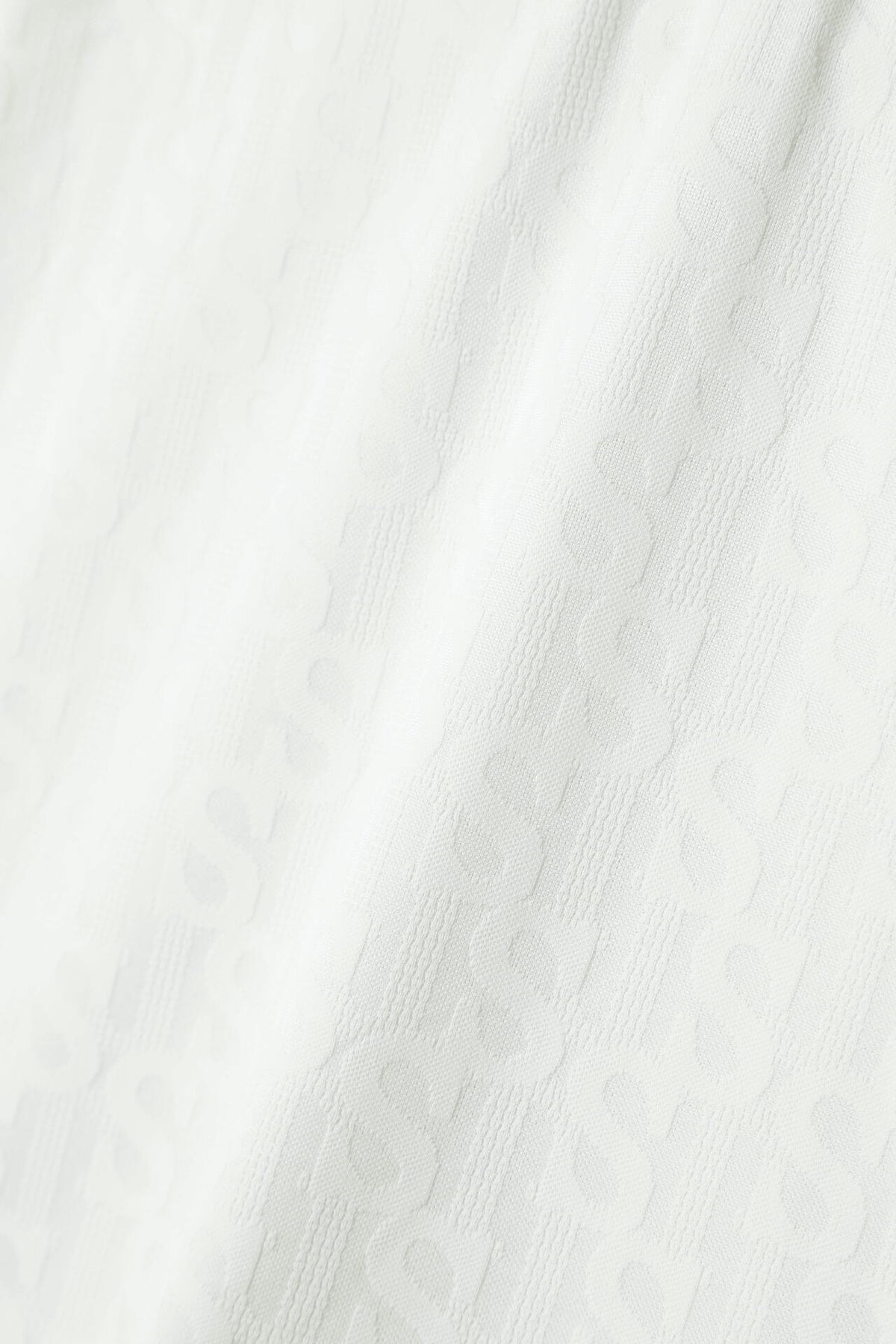 STロゴジャガード 長袖ポロシャツ (WOMENS)