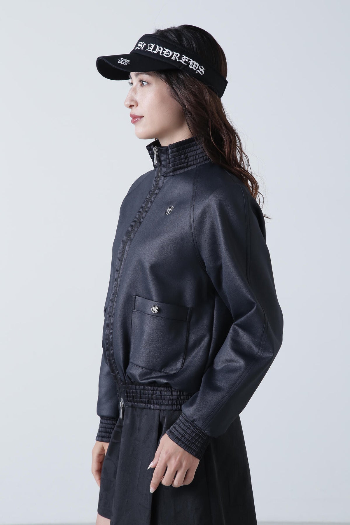 ダンボールニットハードチンツブルゾン (WOMENS)