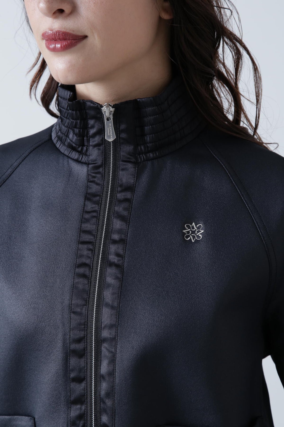 ダンボールニットハードチンツブルゾン (WOMENS)