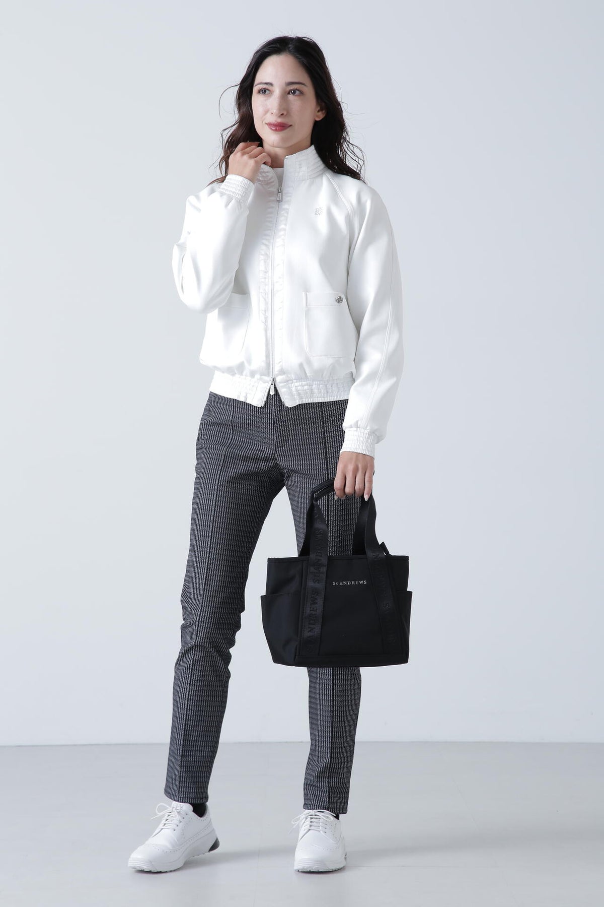 ダンボールニットハードチンツブルゾン (WOMENS)