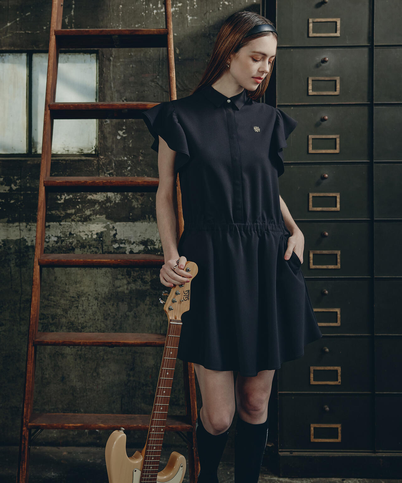 アスレチックドビーストレッチワンピース (WOMENS)