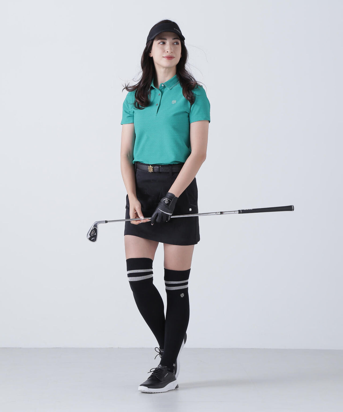コンセプト柄ジャガードスカート (WOMENS)