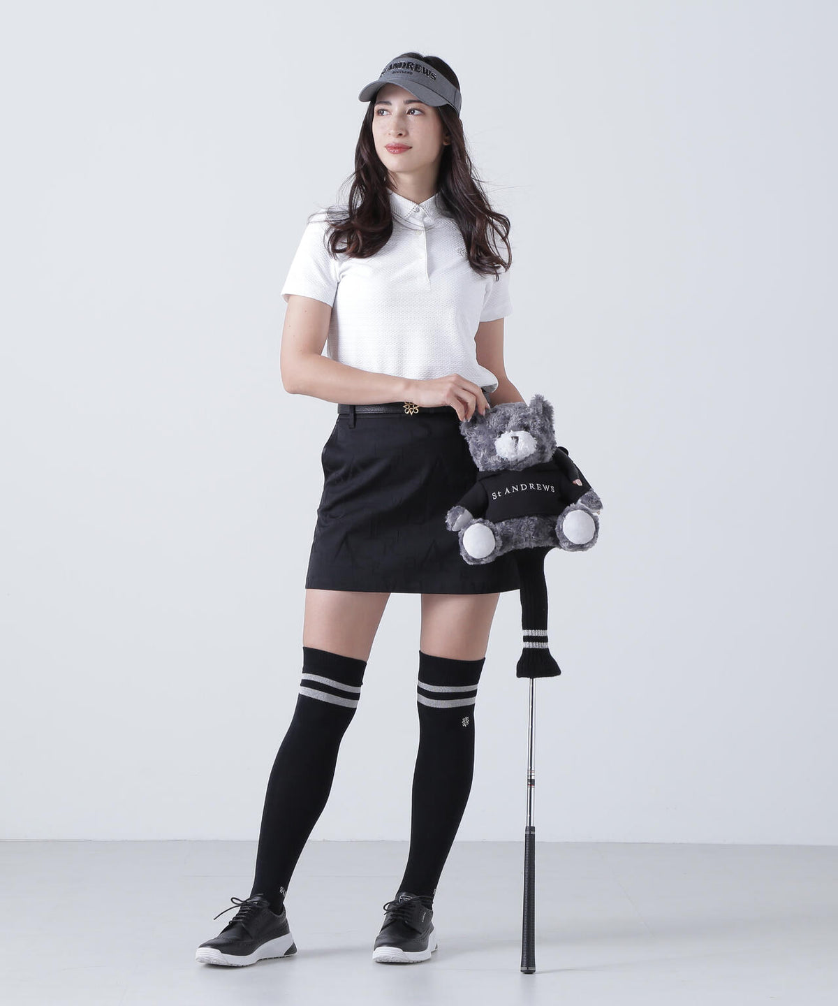 コンセプト柄ジャガードスカート (WOMENS)