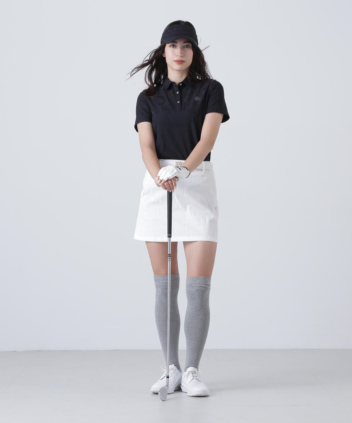 コンセプト柄ジャガードスカート (WOMENS)