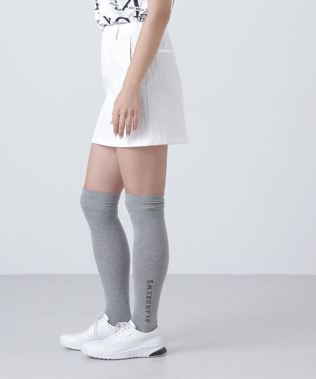 コンセプト柄ジャガードスカート (WOMENS)