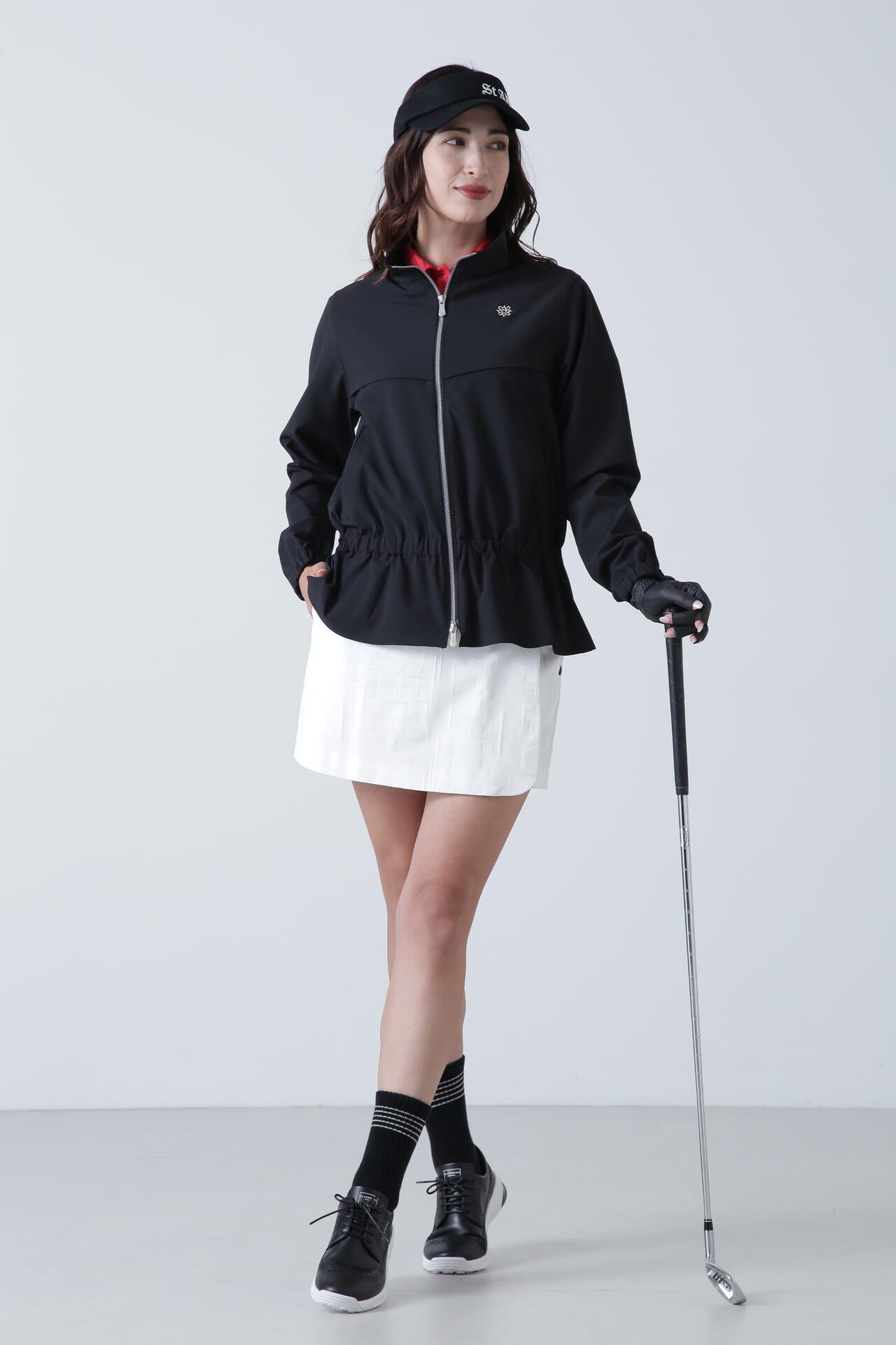 ミュージック柄ジャガードキュロットスカート (WOMENS)