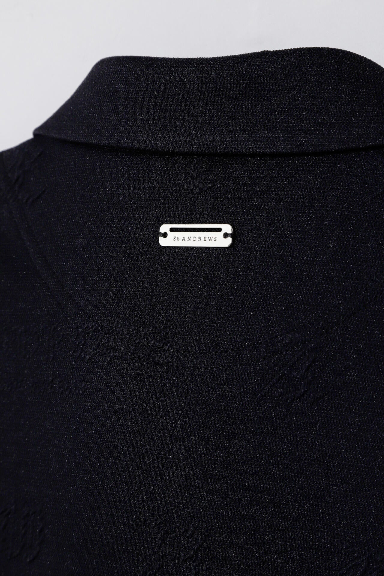 ふくれジャガードロゴ半袖ポロシャツ (WOMENS)