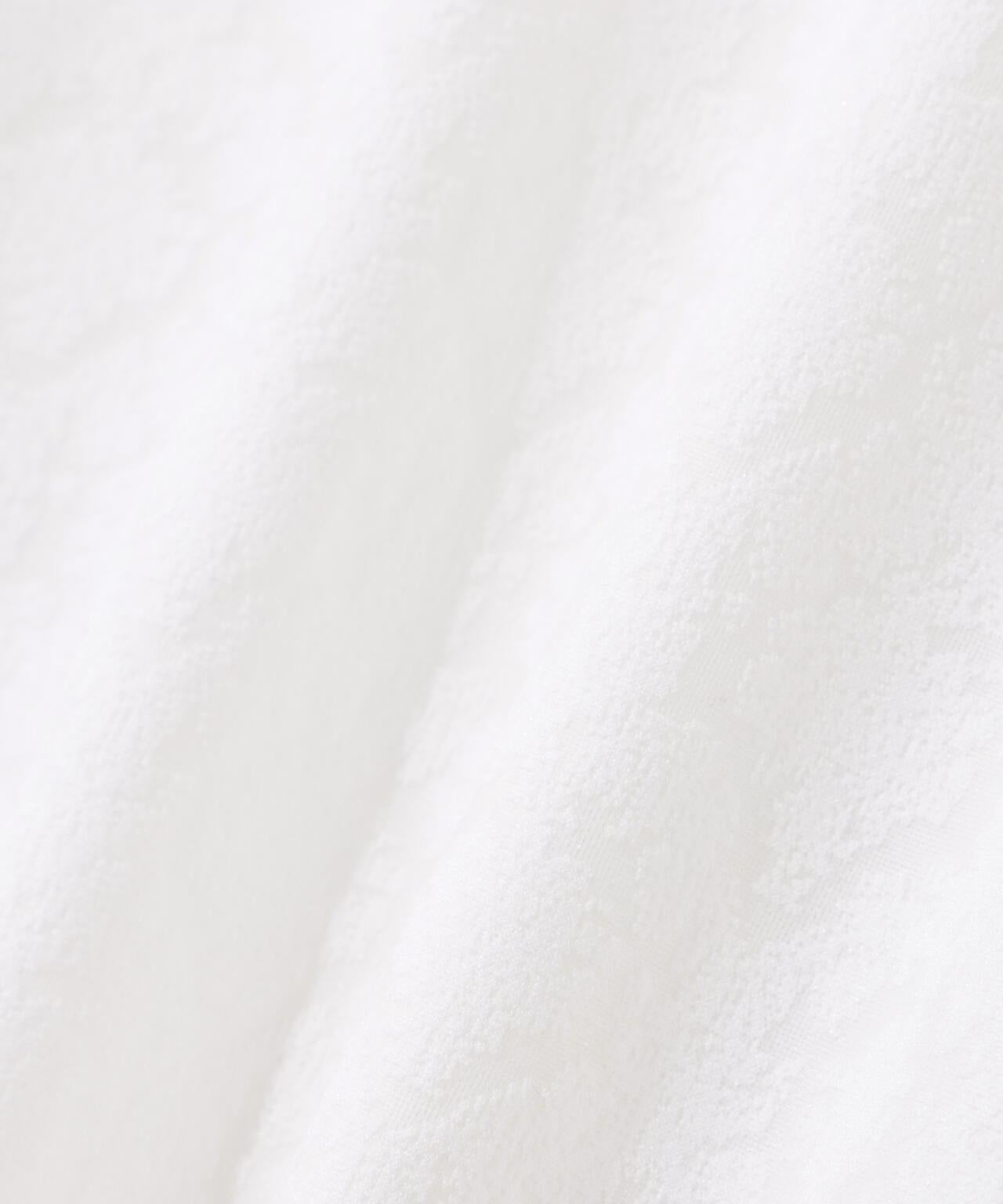 レトロアラベスク柄ジャガード半袖シャツ (WOMENS)