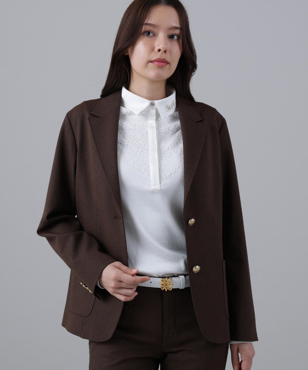 シャンブレーカルゼジャケット (WOMENS)