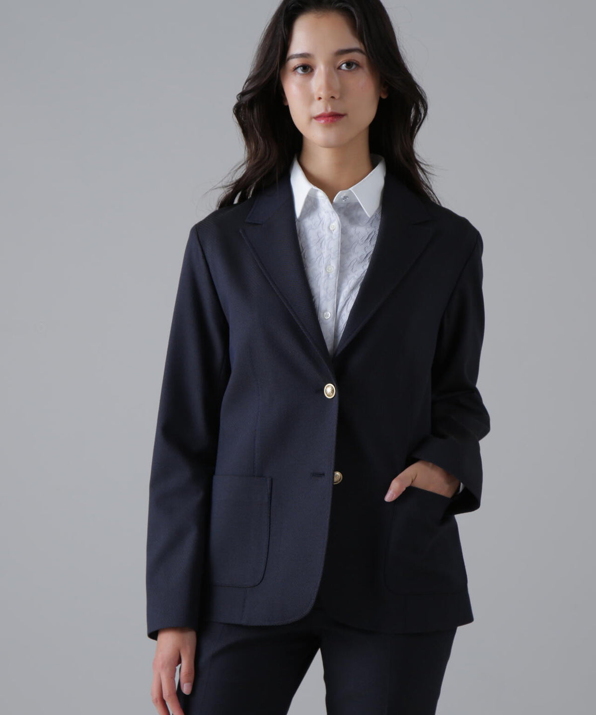 シャンブレーカルゼジャケット (WOMENS)