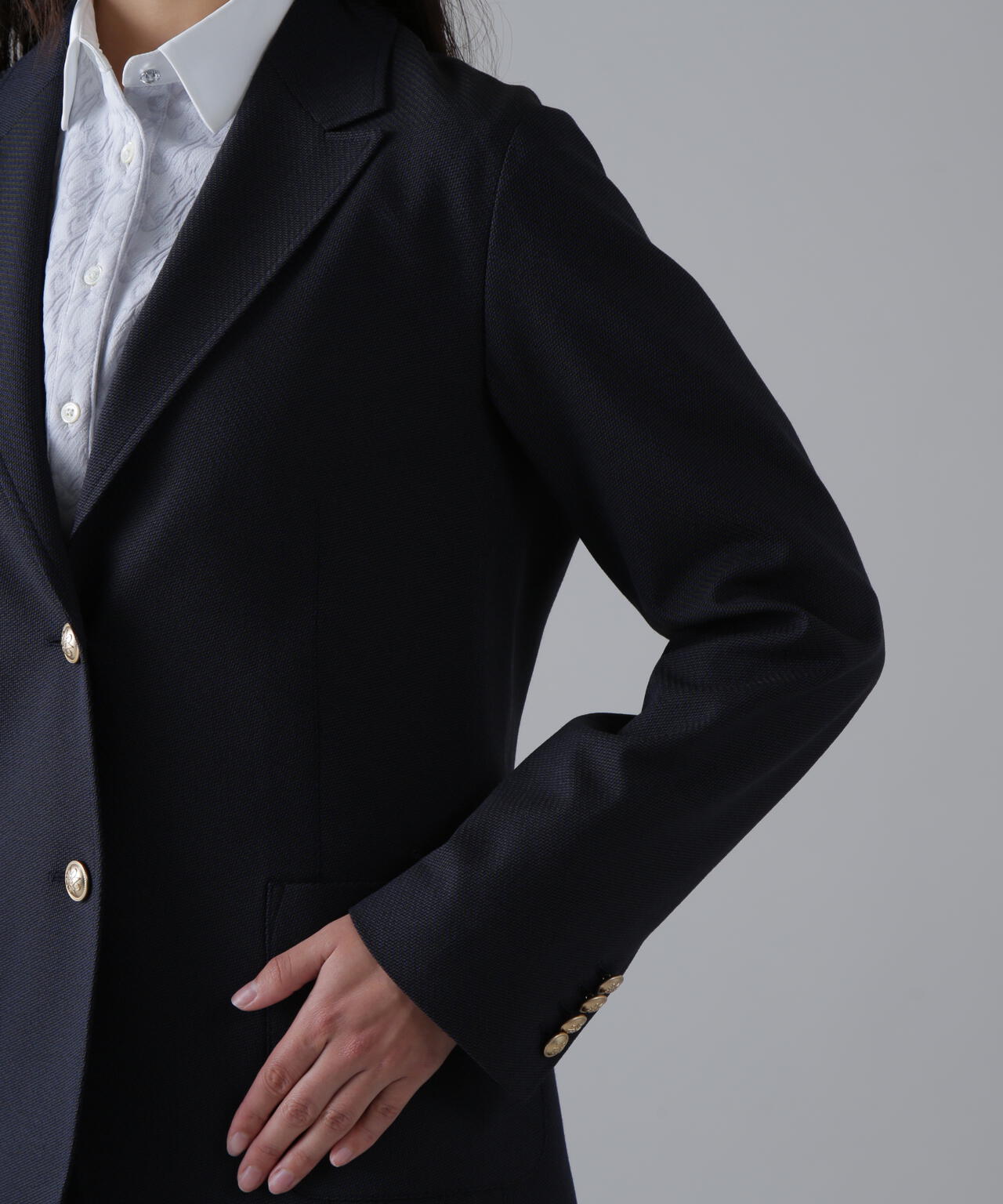 シャンブレーカルゼジャケット (WOMENS)