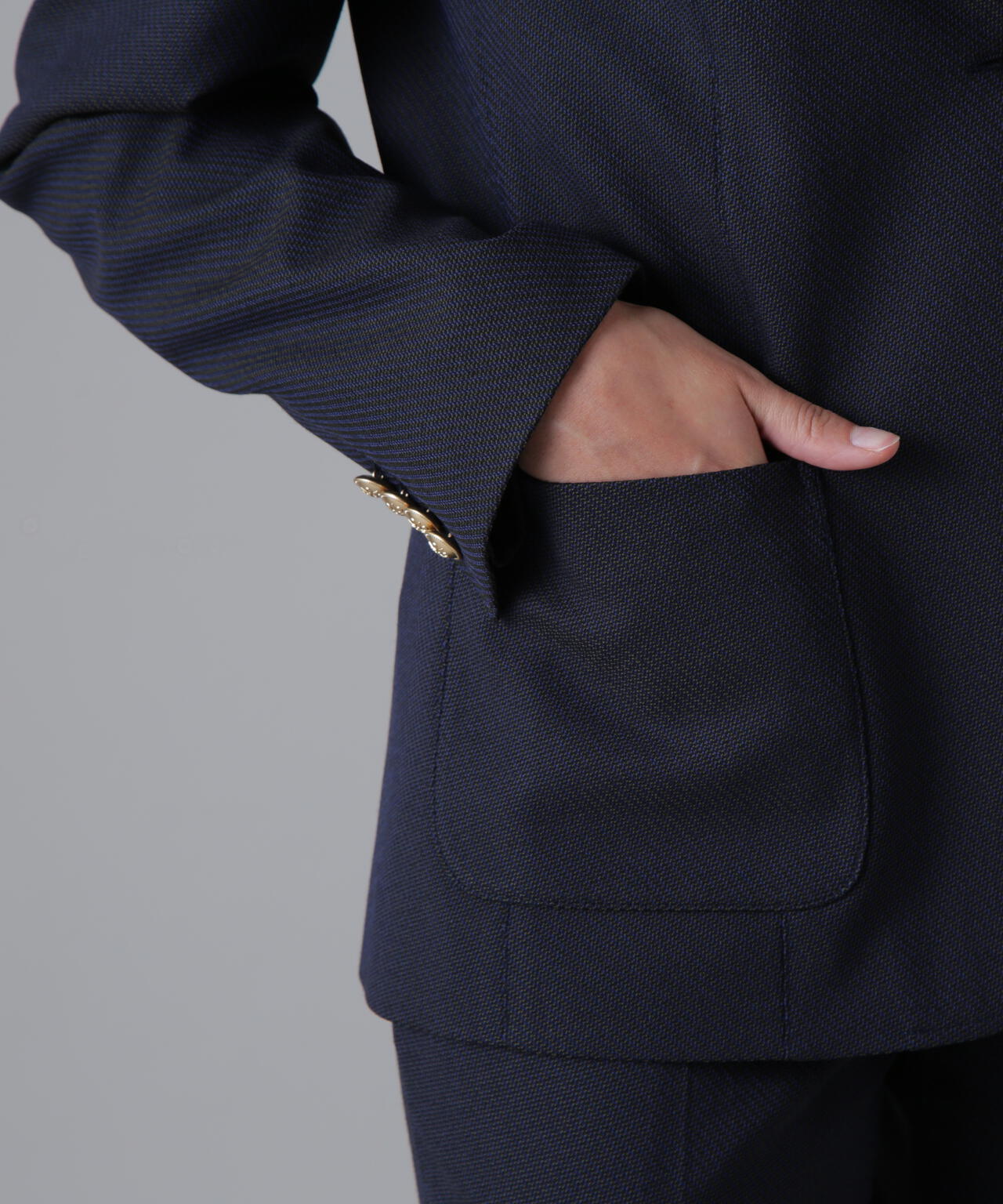 シャンブレーカルゼジャケット (WOMENS)