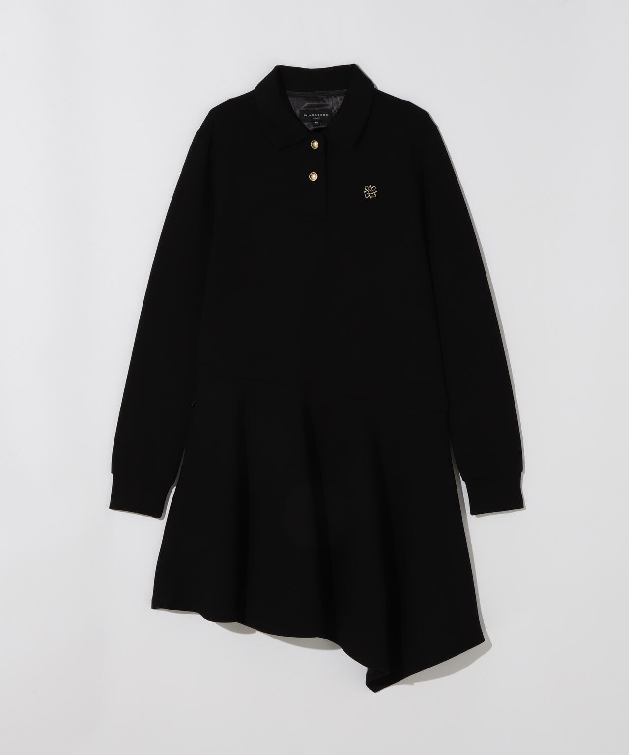 ダンボールニットポロワンピース (WOMENS)