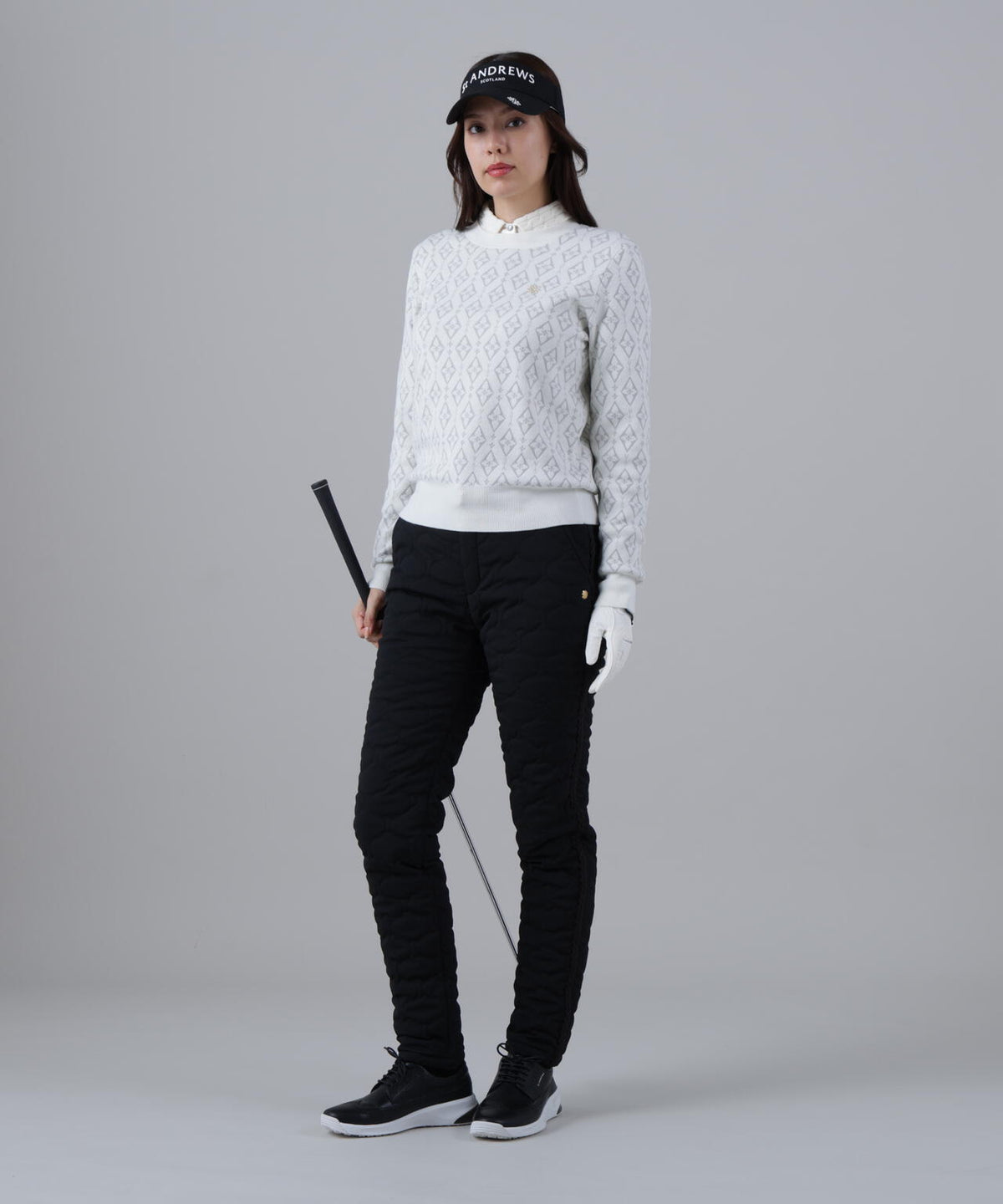 ウェーブストレッチ中綿パンツ (WOMENS)