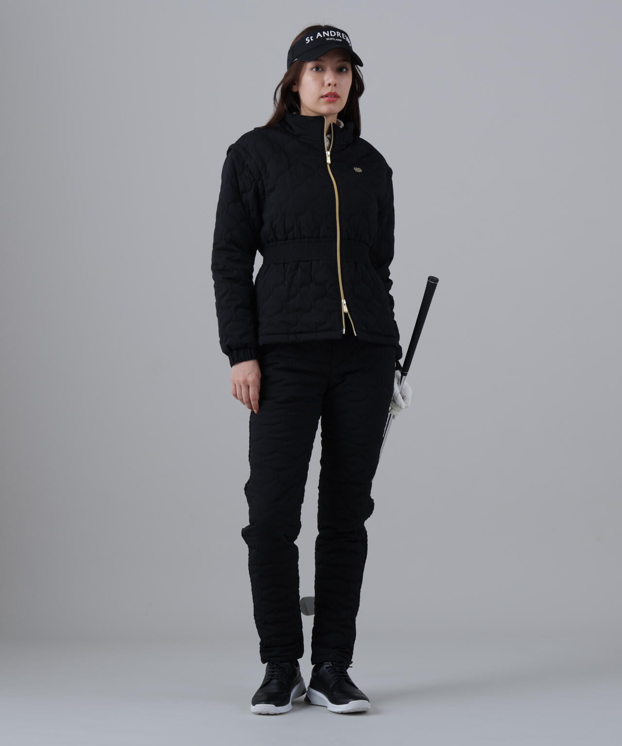 ウェーブストレッチ中綿パンツ (WOMENS)
