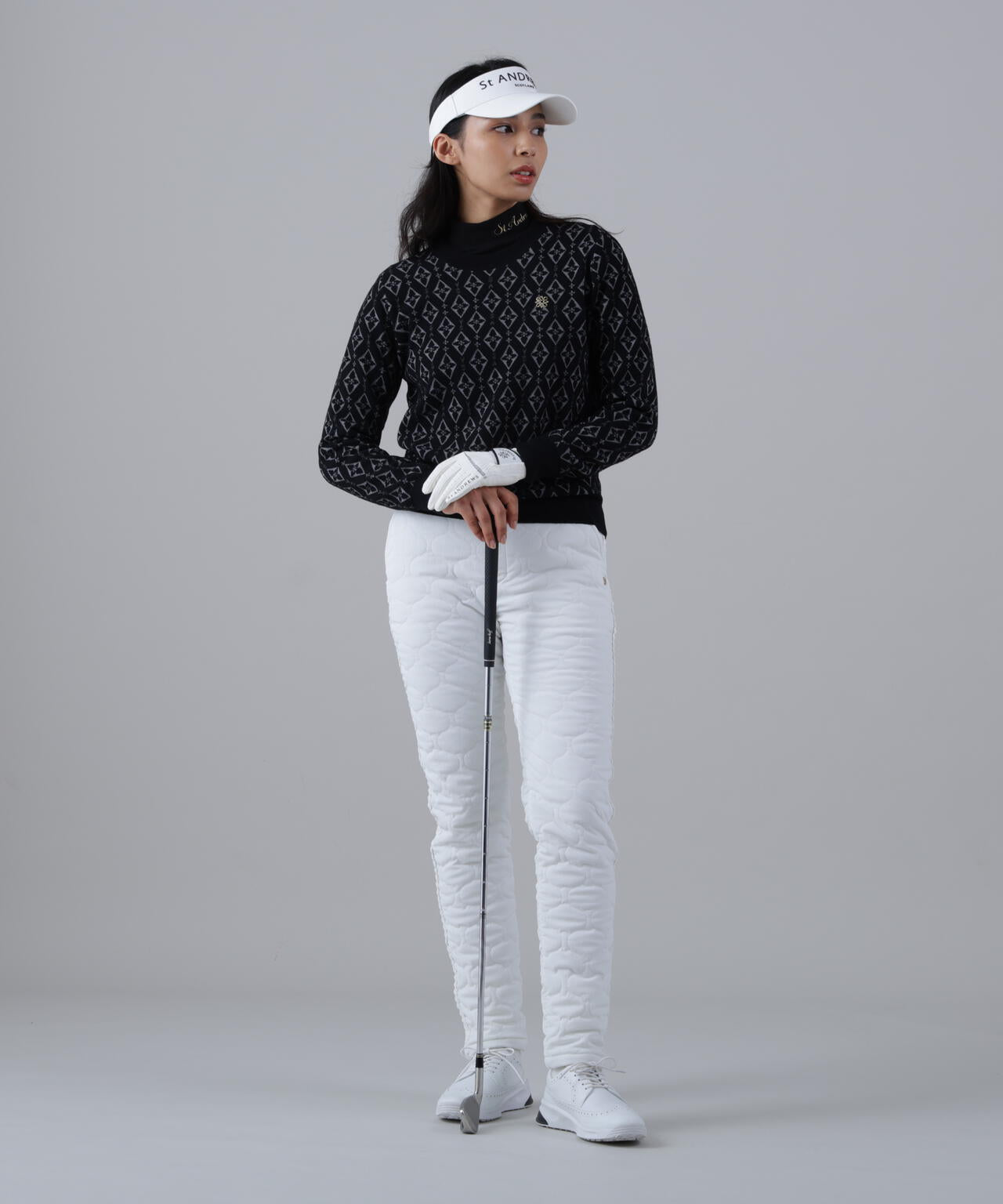 ウェーブストレッチ中綿パンツ (WOMENS)